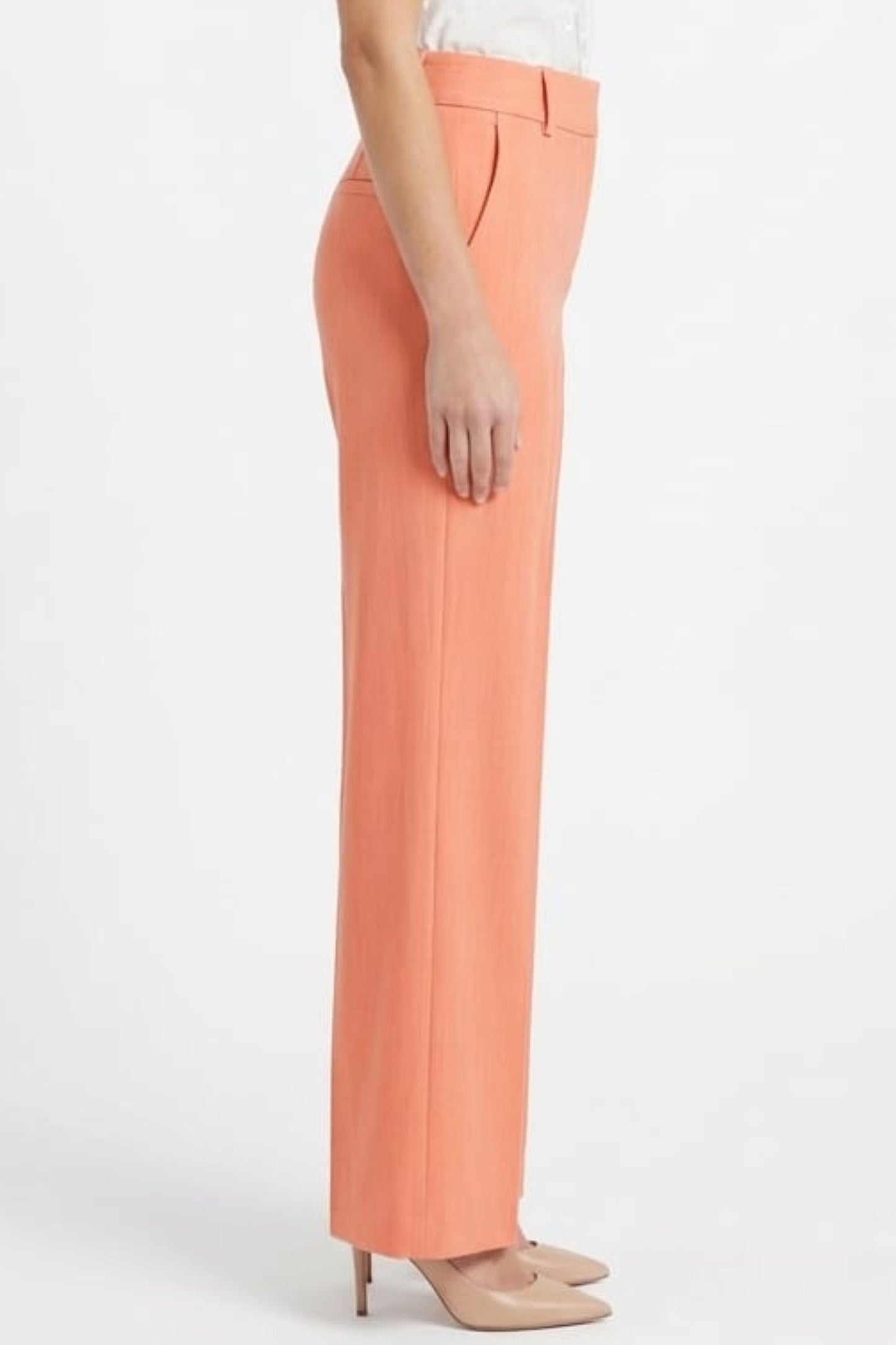 Zac & Rachel Zip Up Wide-Leg Trousers