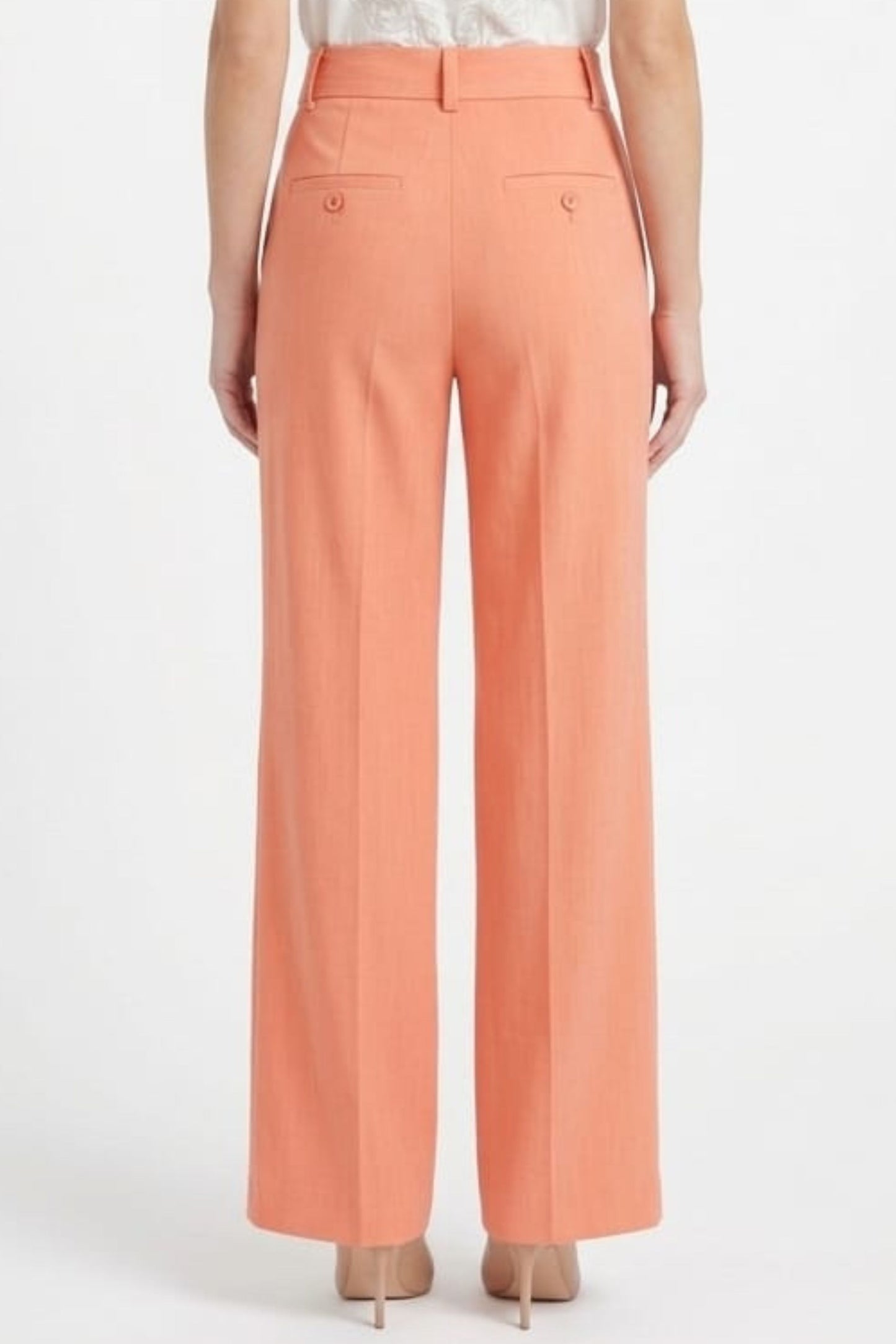 Zac & Rachel Zip Up Wide-Leg Trousers