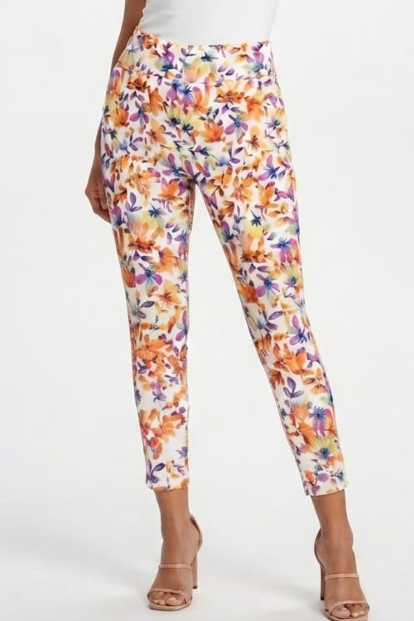Zac & Rachel Floral Ankle Pants
