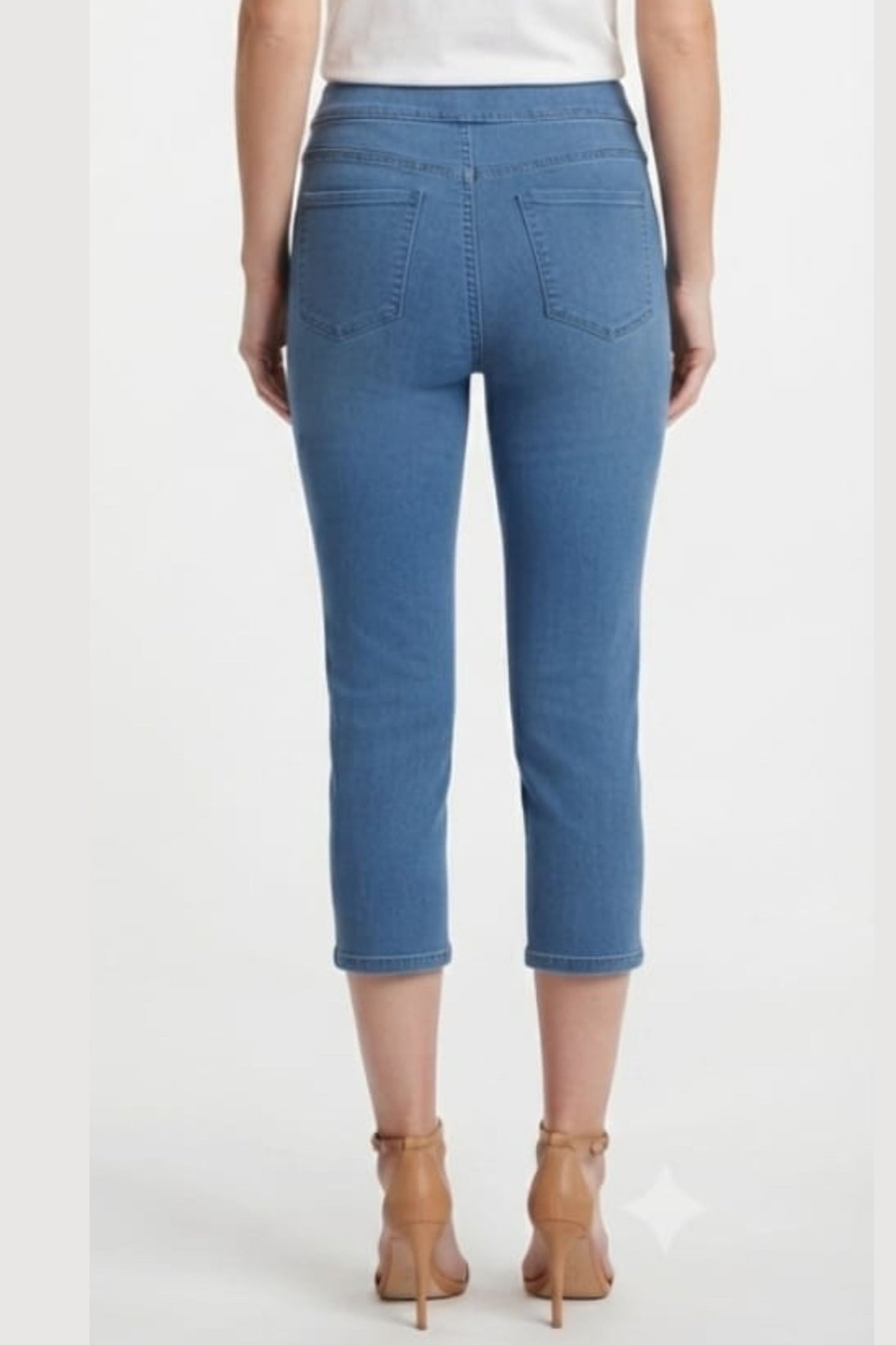 Zac & Rachel Pull-On Capri Jeans