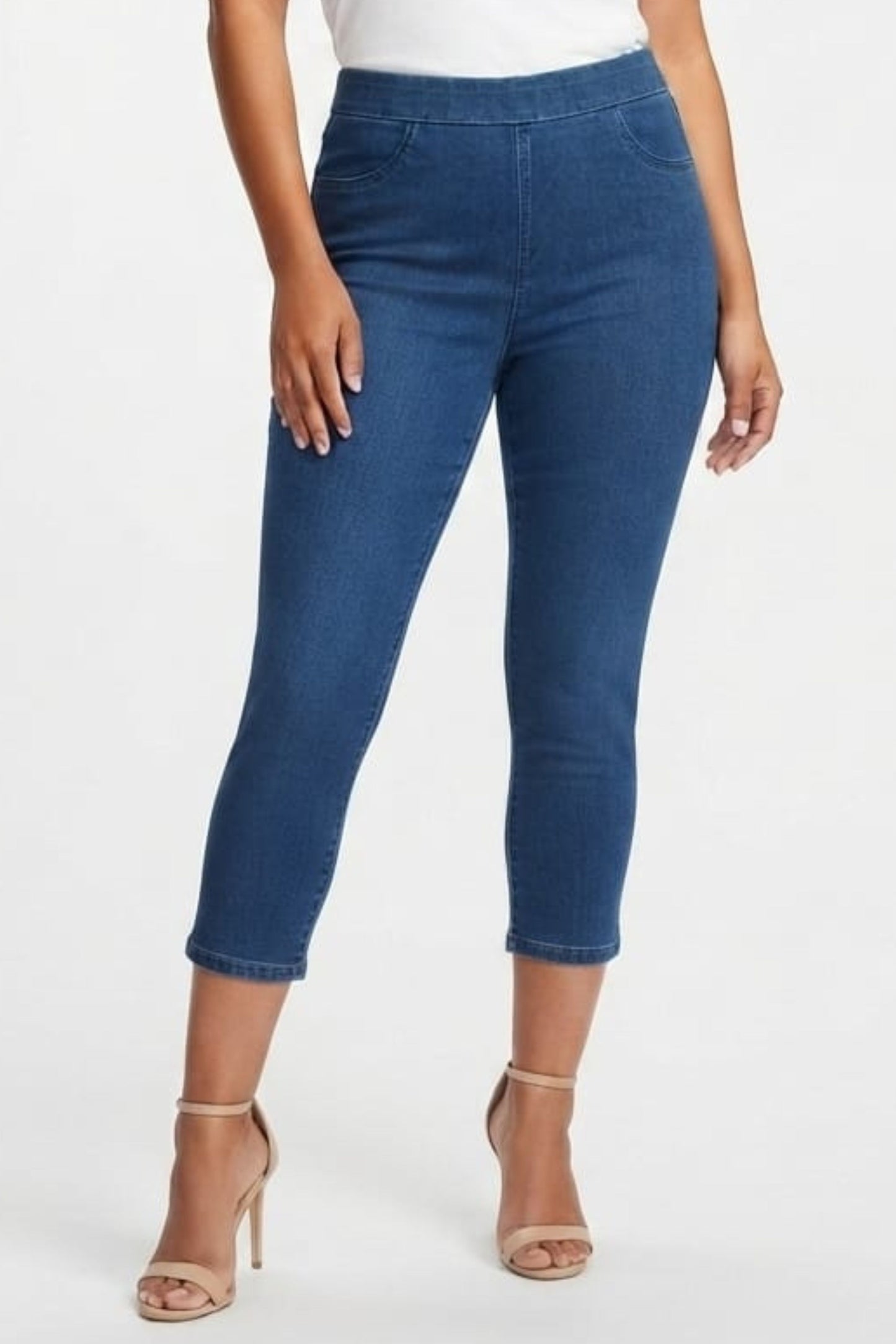 Zac & Rachel Pull-On Capri Jeans