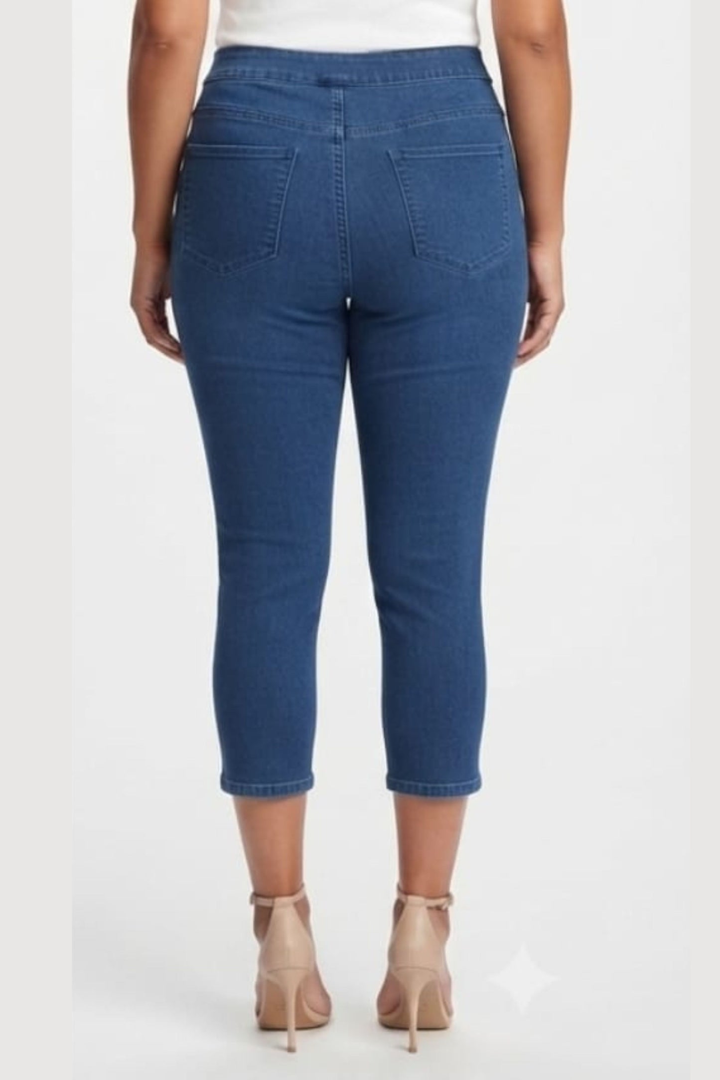 Zac & Rachel Pull-On Capri Jeans