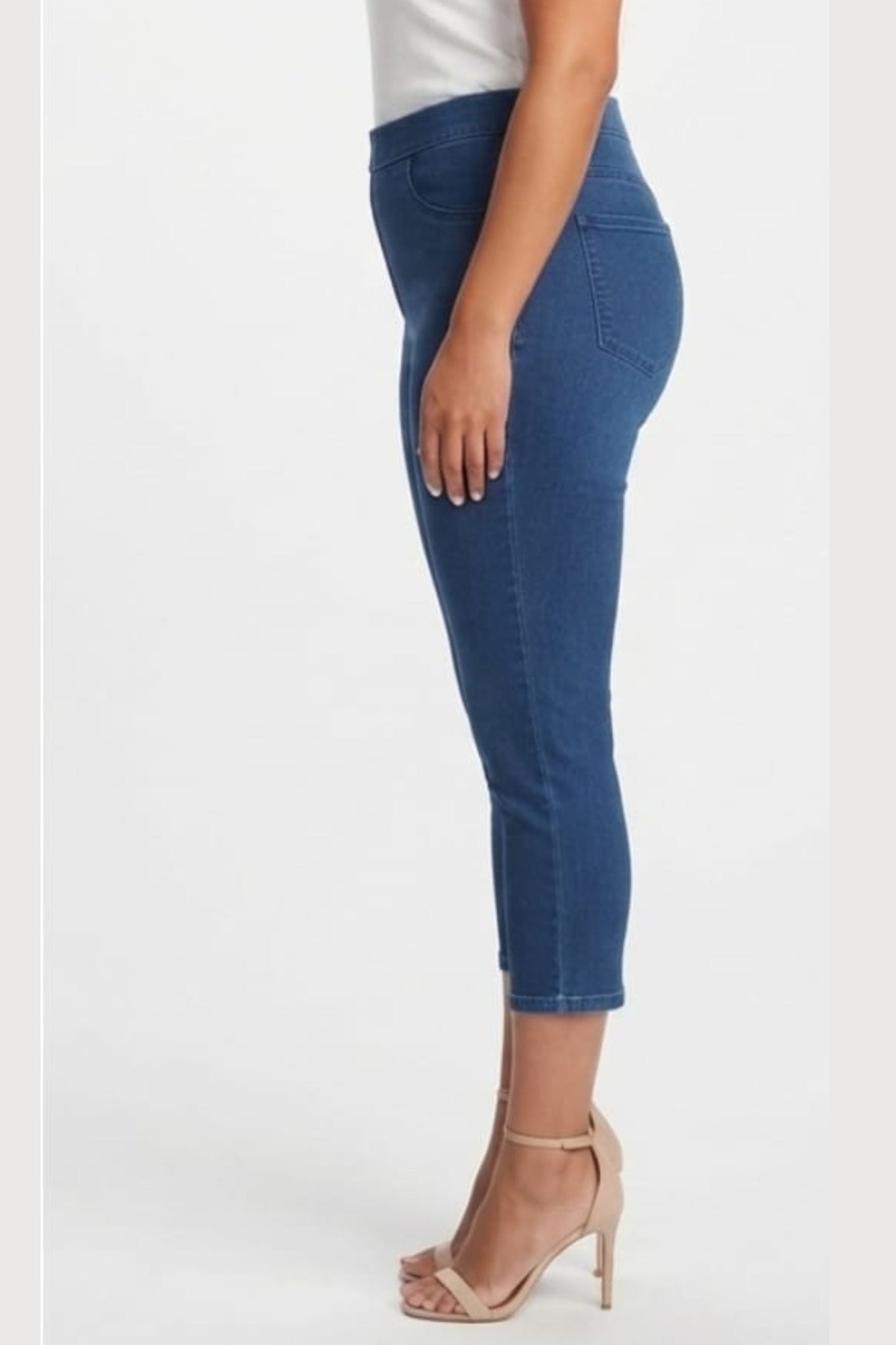 Zac & Rachel Pull-On Capri Jeans