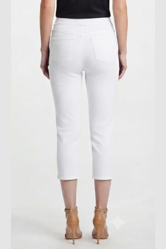Zac & Rachel Pull-On Capri Jeans