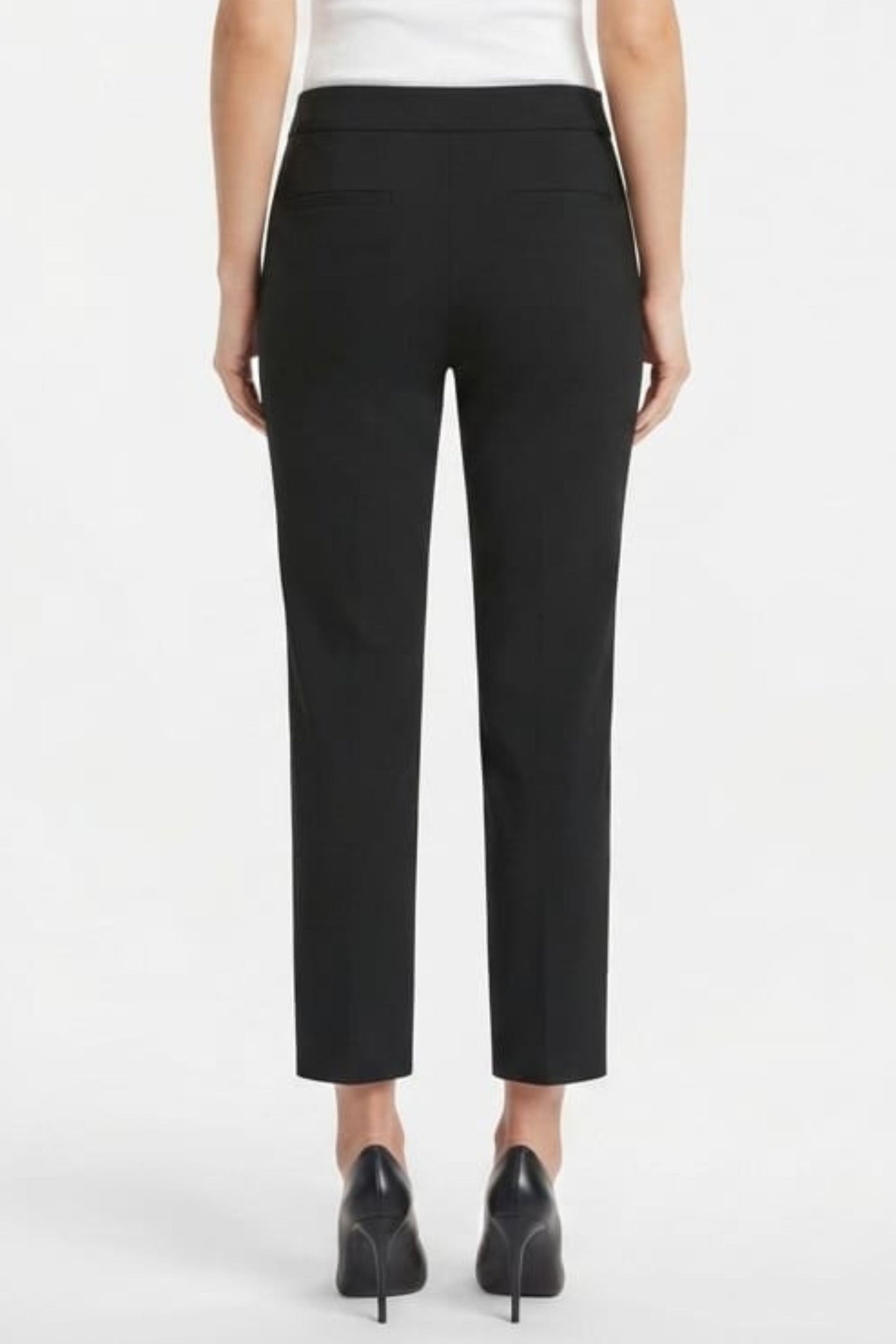 Zac & Rachel High-Waisted Slim-Fit Ankle Pants