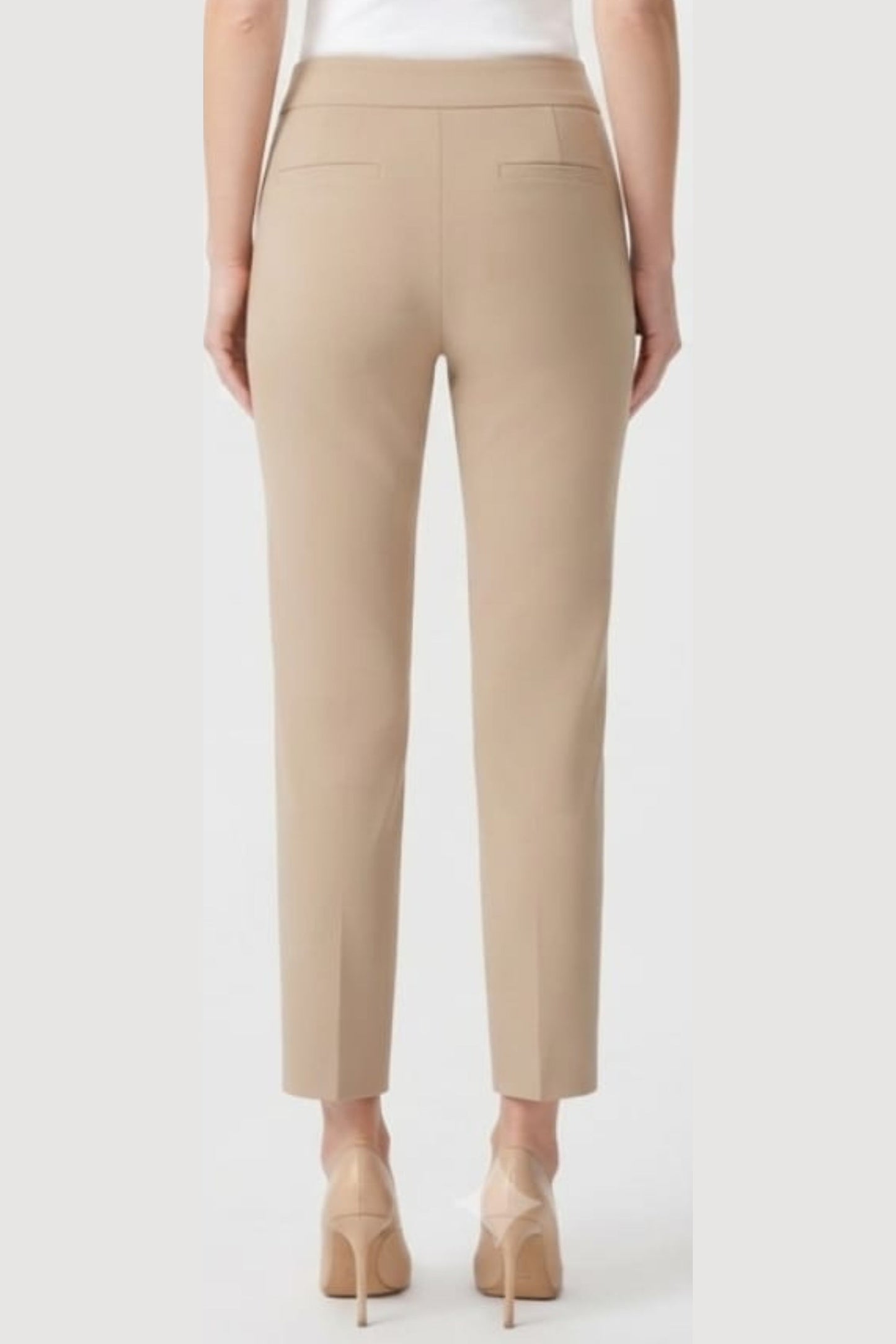 Zac & Rachel High-Waisted Slim-Fit Ankle Pants