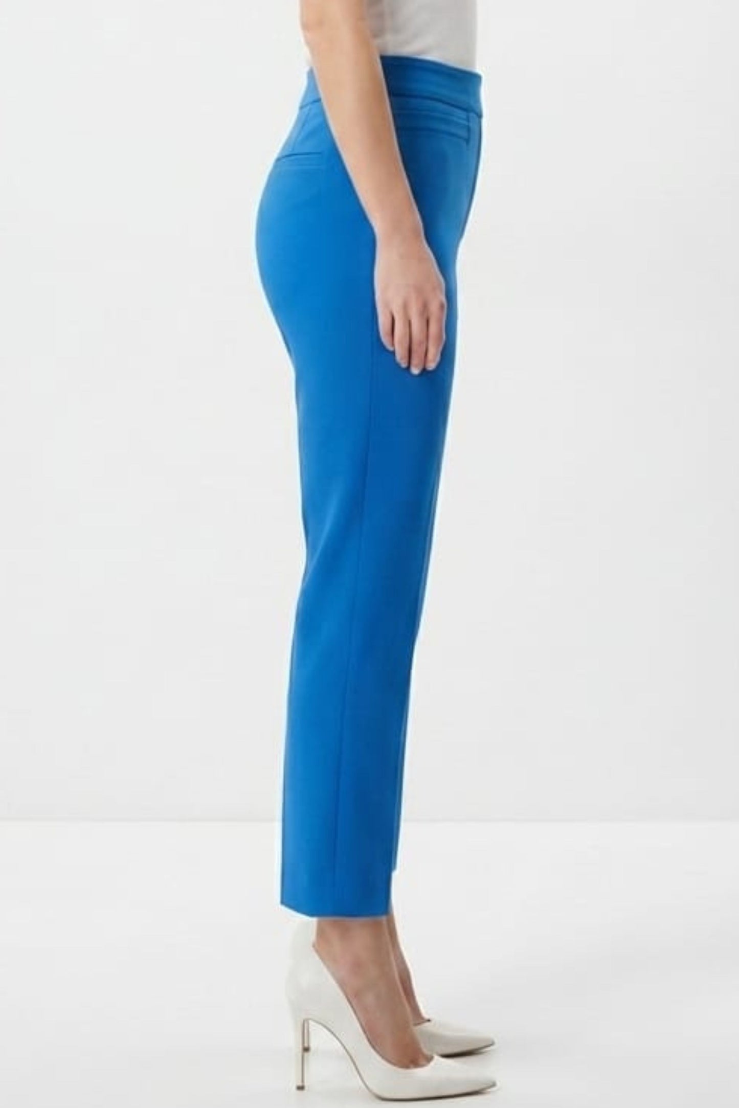 Zac & Rachel High-Waisted Slim-Fit Ankle Pants