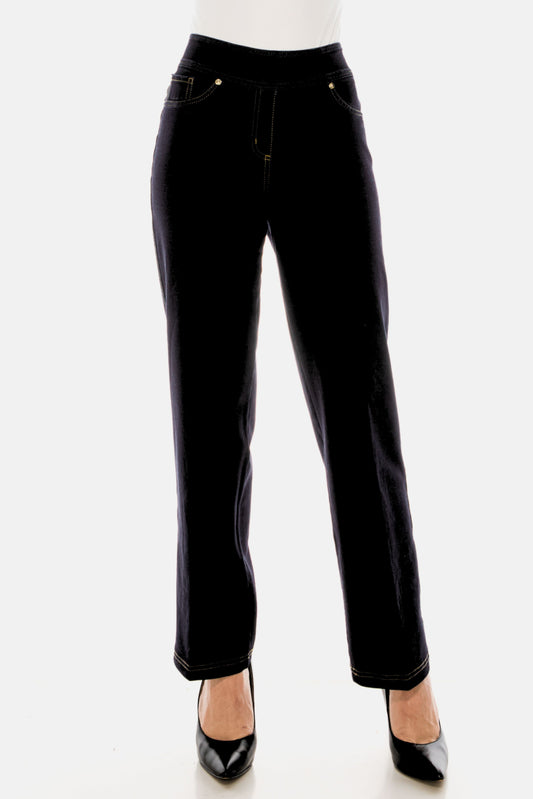 Nygard High-Waist Straight-Leg Jeggings (SHORT)