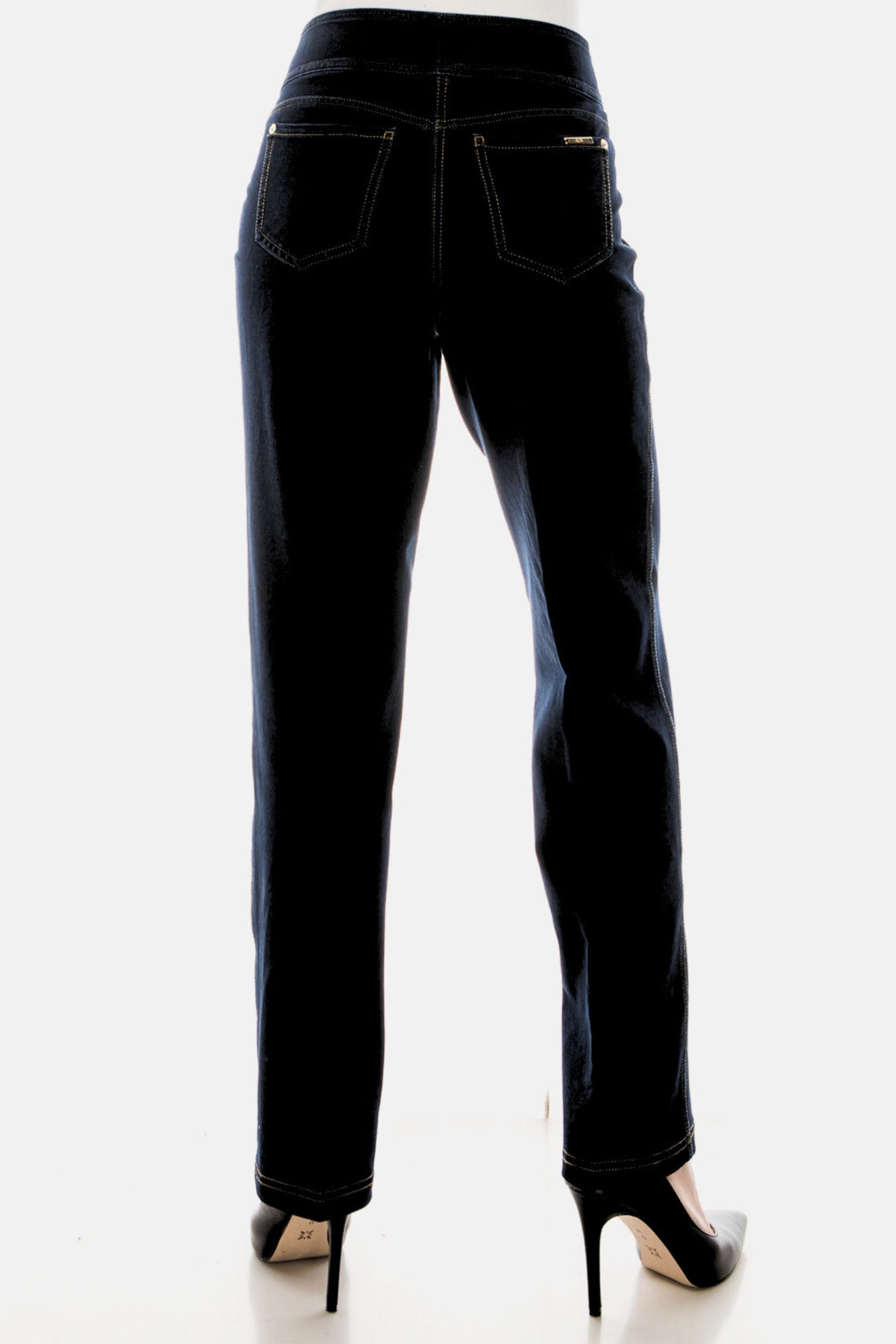 Nygard High-Waist Straight-Leg Jeggings (SHORT)
