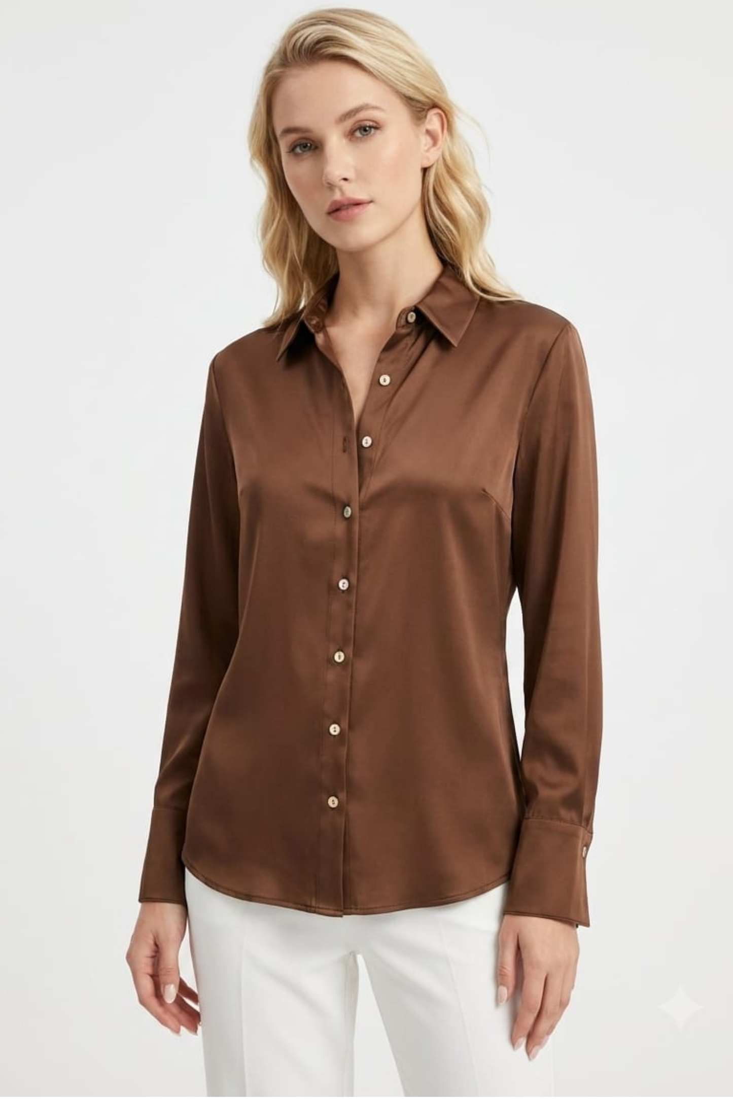 Hester & Orchard Long Sleeve Button-Down Shirt