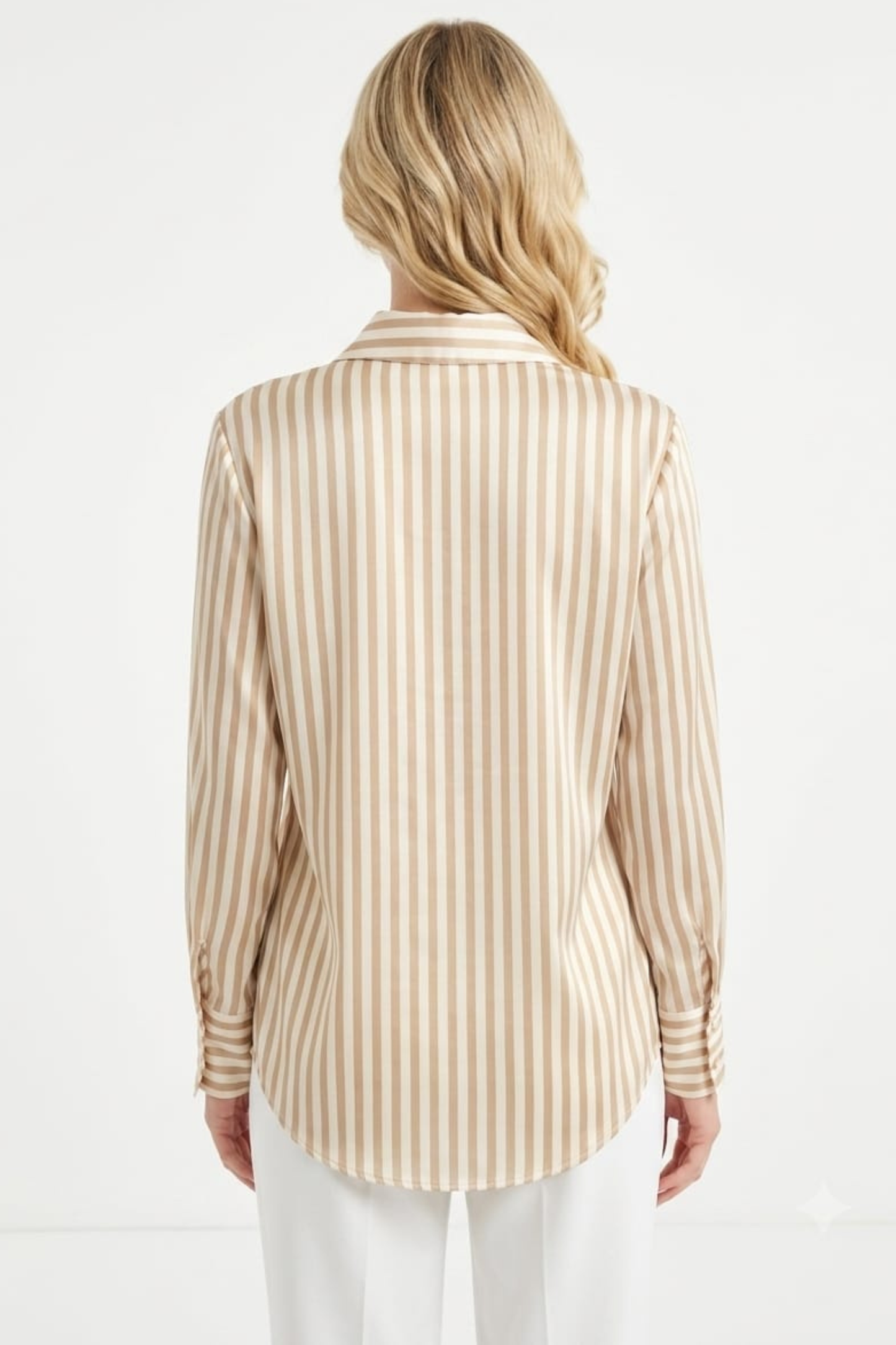 Hester & Orchard Striped Button-Down Shirt