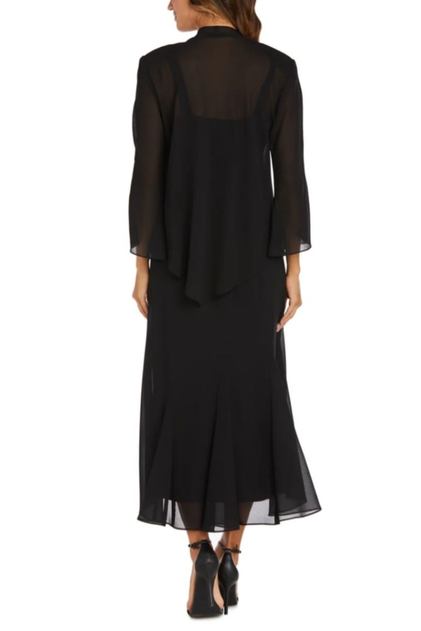 RM Richards Beaded Mermaid 2-Piece Jacket Dress