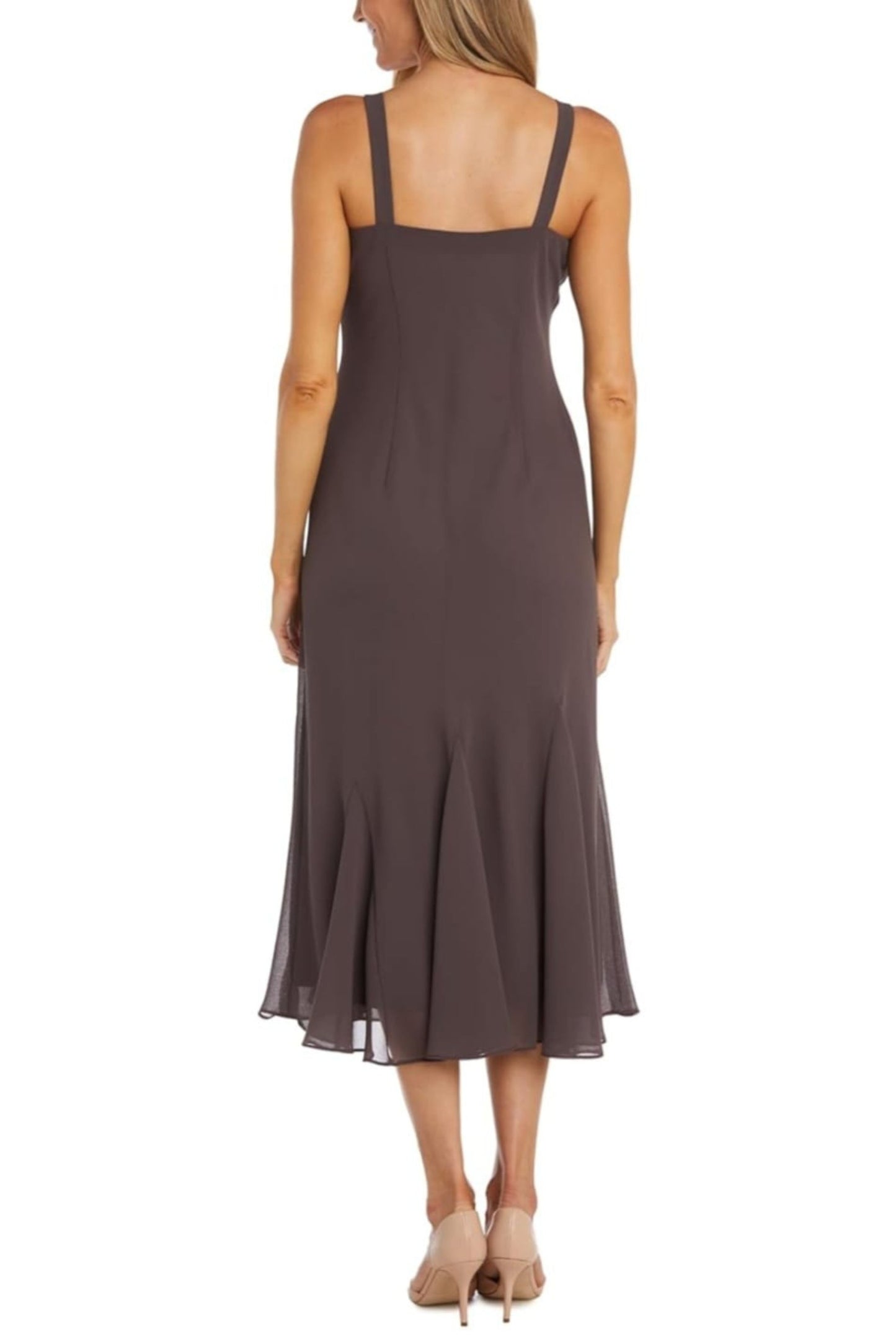 RM Richards Beaded Mermaid 2-Piece Jacket Dress