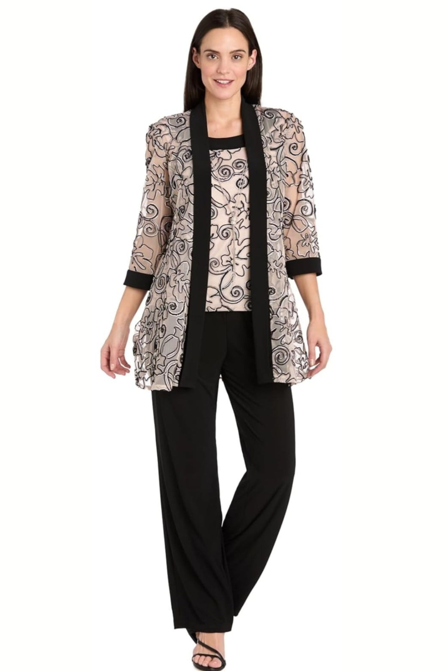 RM Richards Two-Piece Special Occasion Pant Set (PLUS)