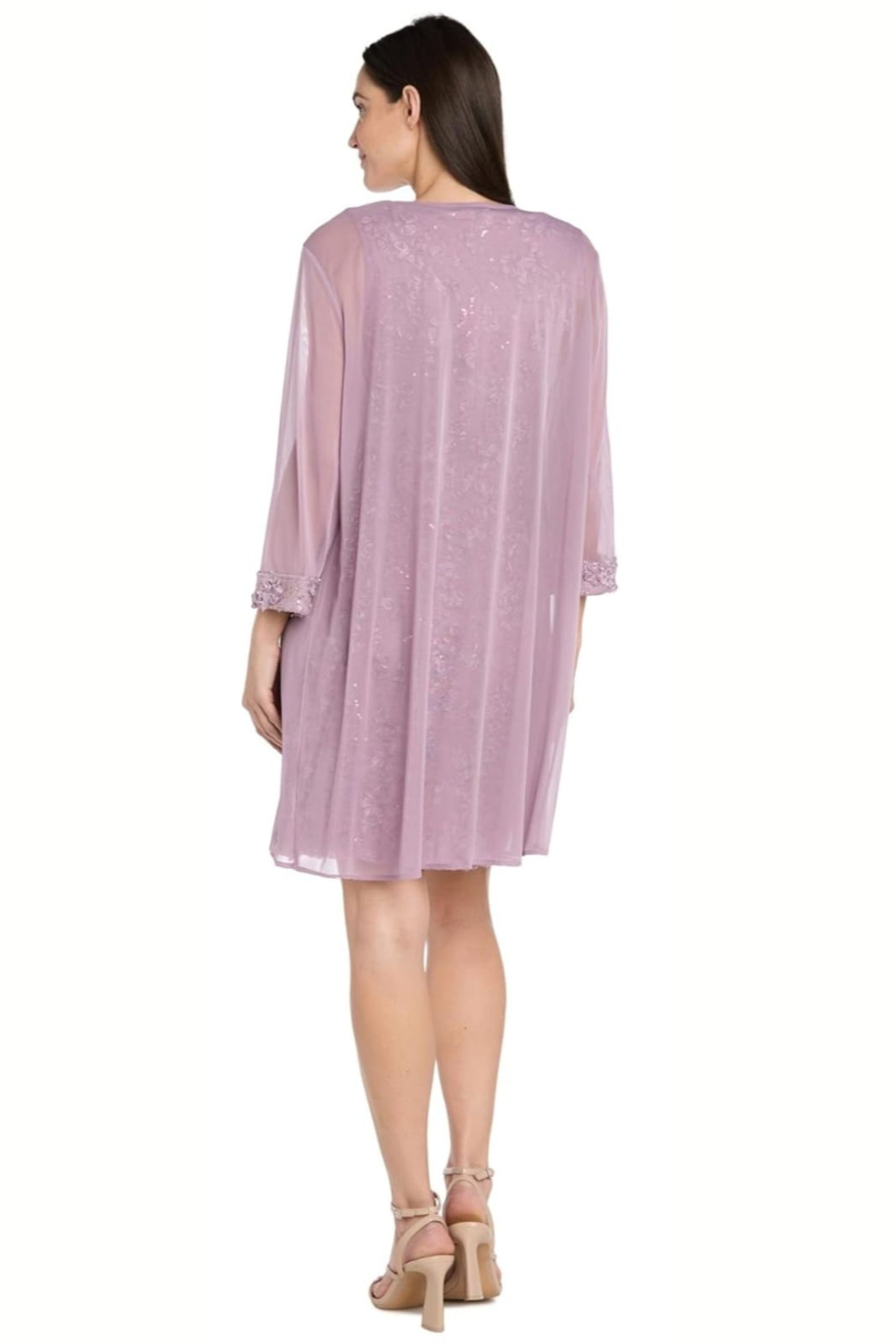 RM Richards 3/4 Sleeve 2-Pc Evening Jacket Dress