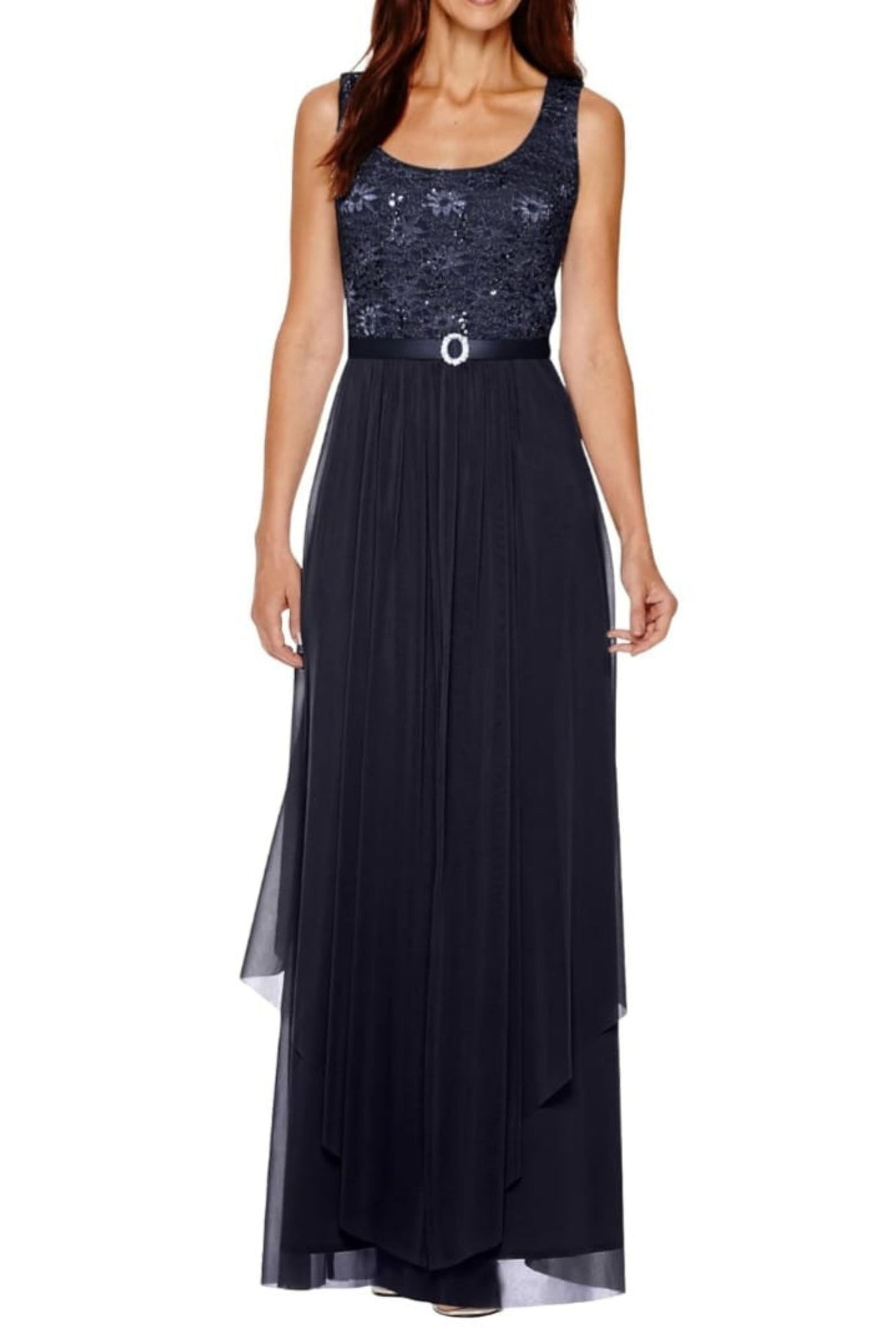 RM Richards Mother of the Bride Long Formal Dress