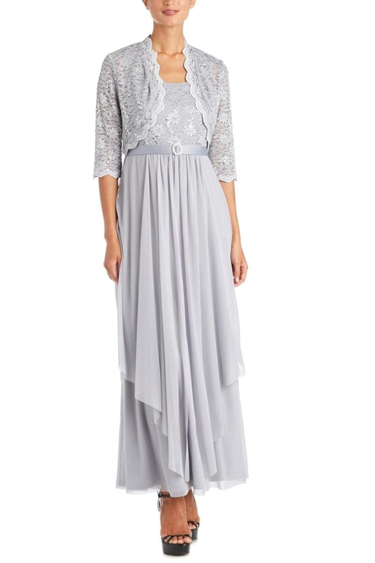 RM Richards Mother of the Bride Long Formal Dress