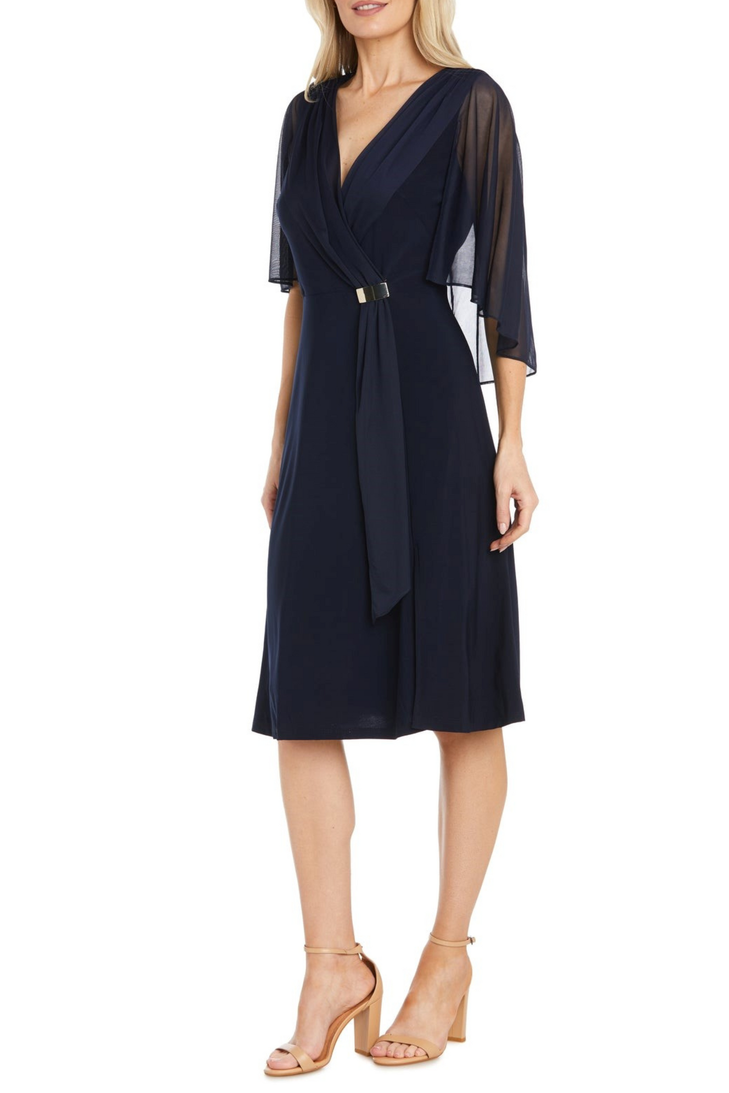 RM Richards Short Caplet Evening Dress