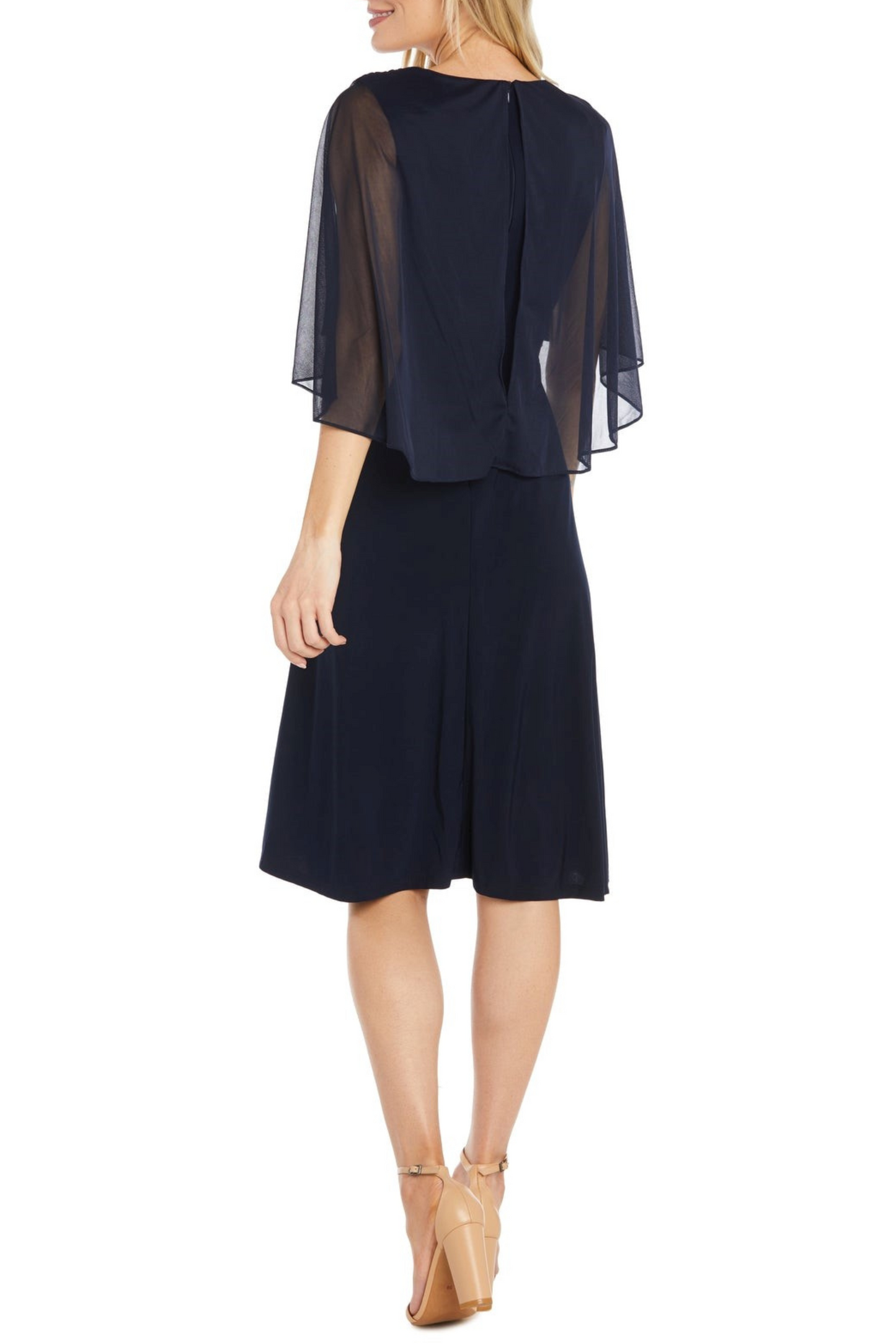 RM Richards Short Caplet Evening Dress