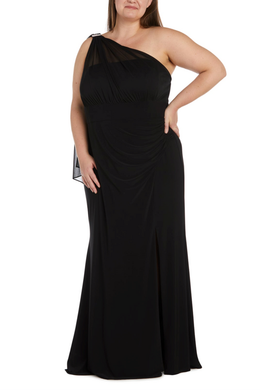 RM Richards One Shoulder Evening Dress PLUS SIZE