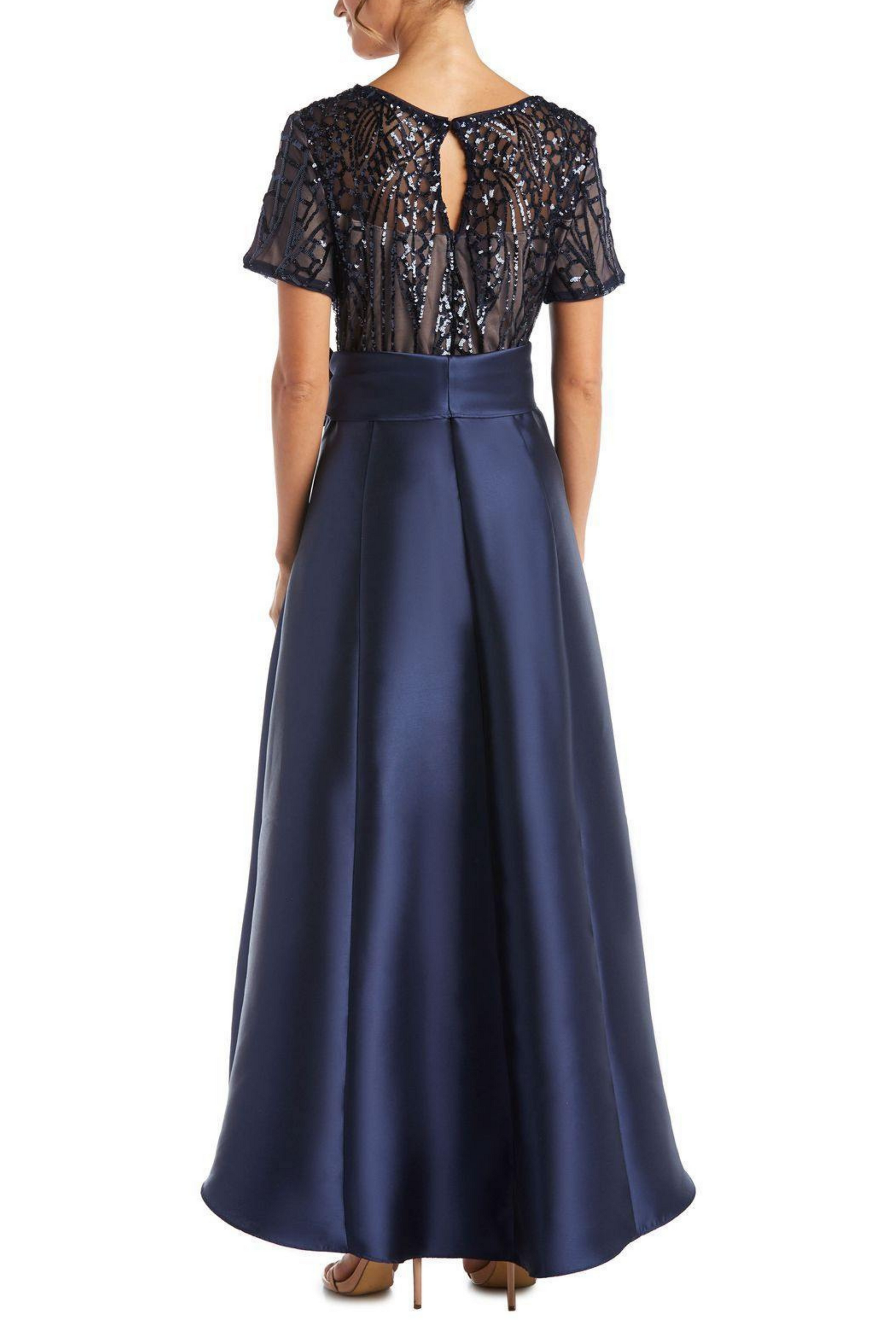 RM Richards Sequin Hi-Lo Evening Dress (MORE COLORS) New Yorker's Apparel RM Richards Sequin Hi-Lo Evening Dress (MORE COLORS) New Yorker's Apparel