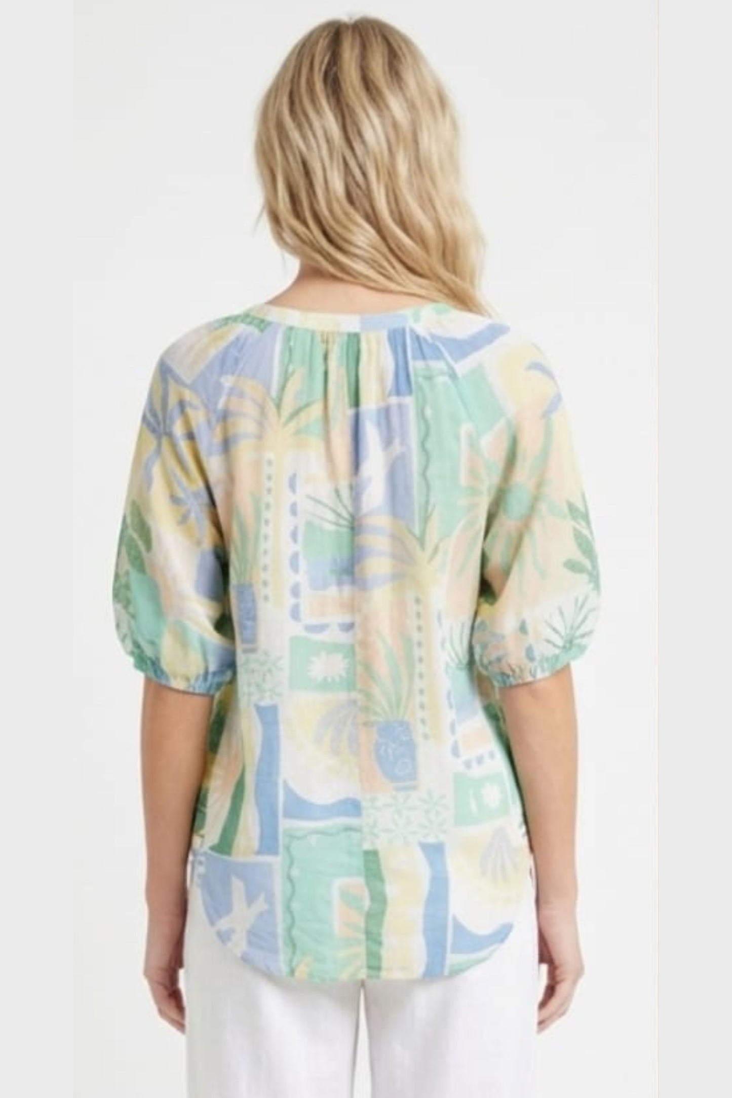 Zac & Rachel Utility Drop-Shoulder Blouse