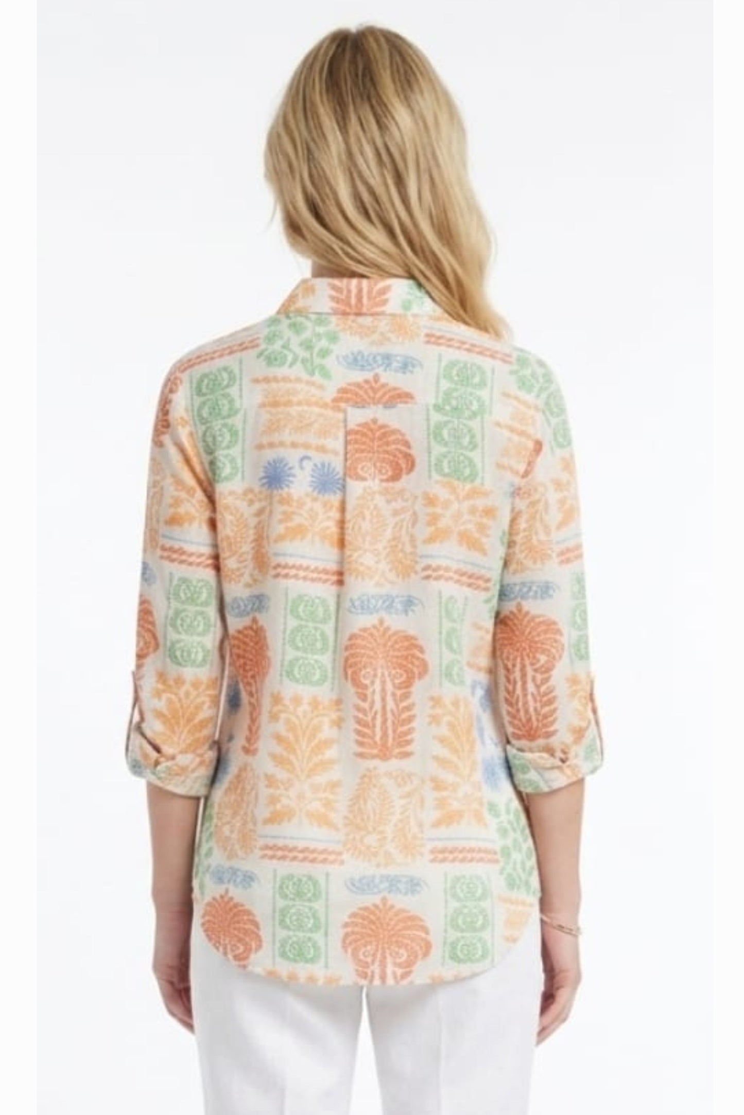 Zac & Rachel Bell-Sleeve Blouse