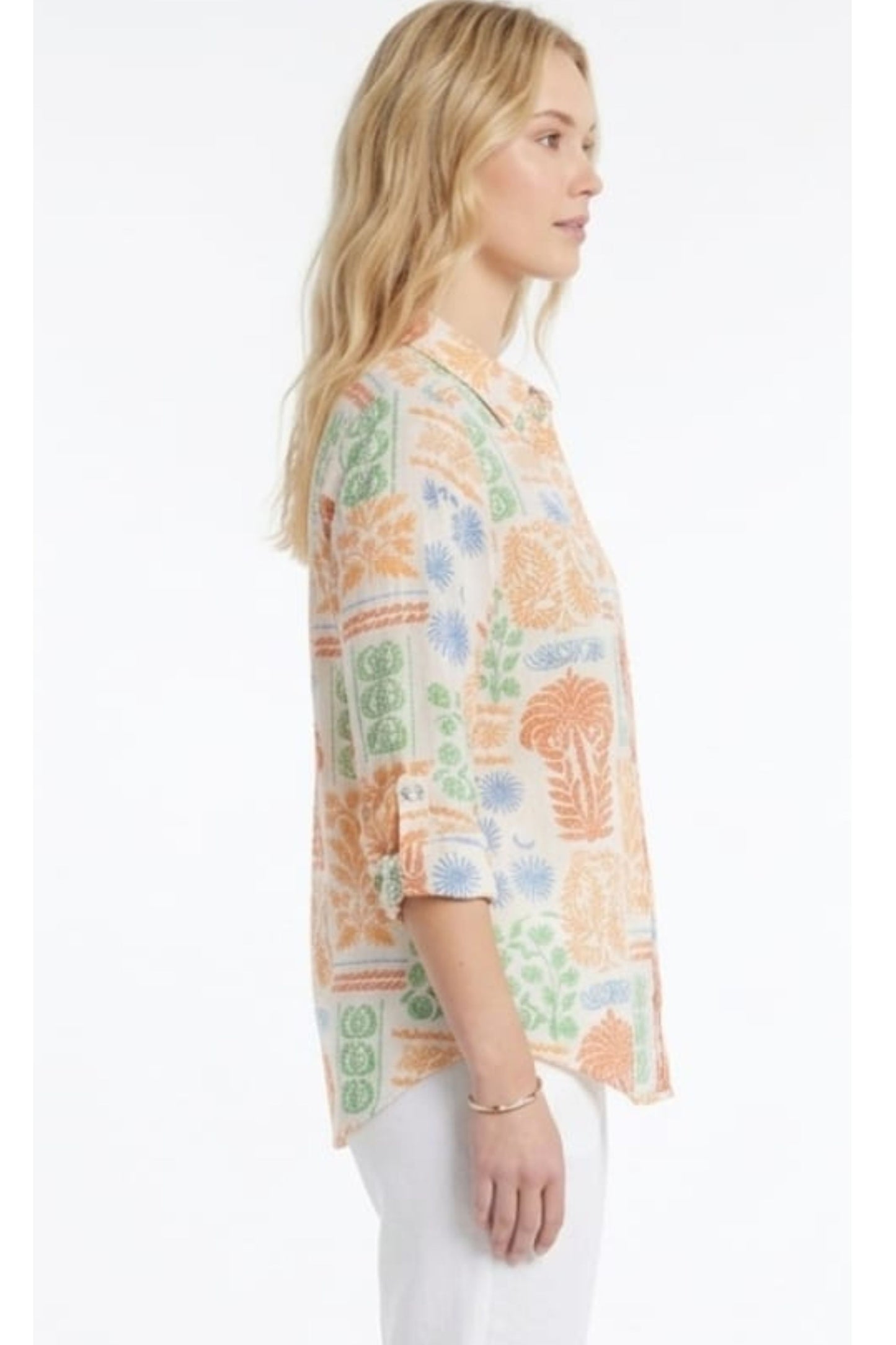 Zac & Rachel Bell-Sleeve Blouse