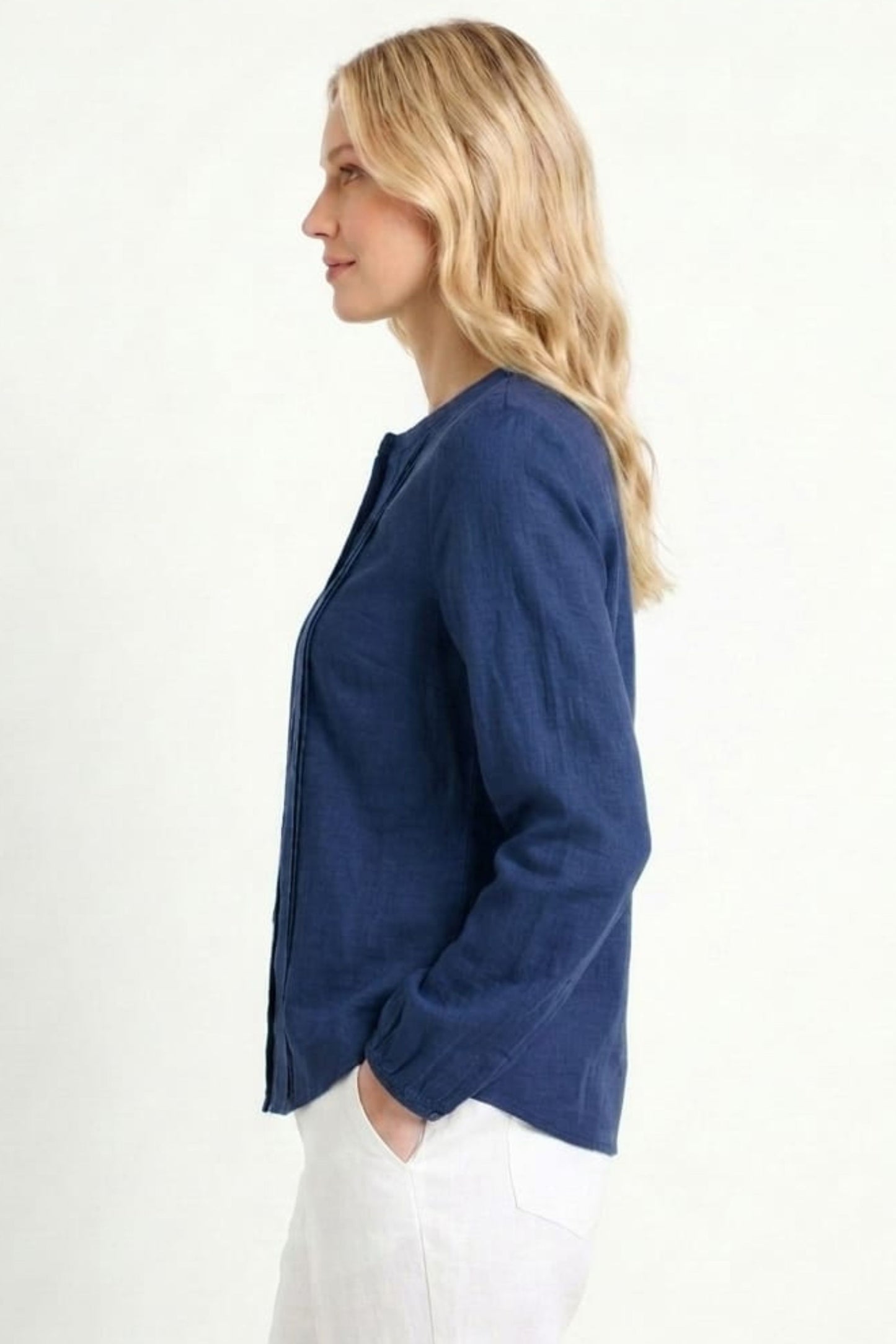 Zac & Rachel Eyelet Embroidered Pintuck Blouse