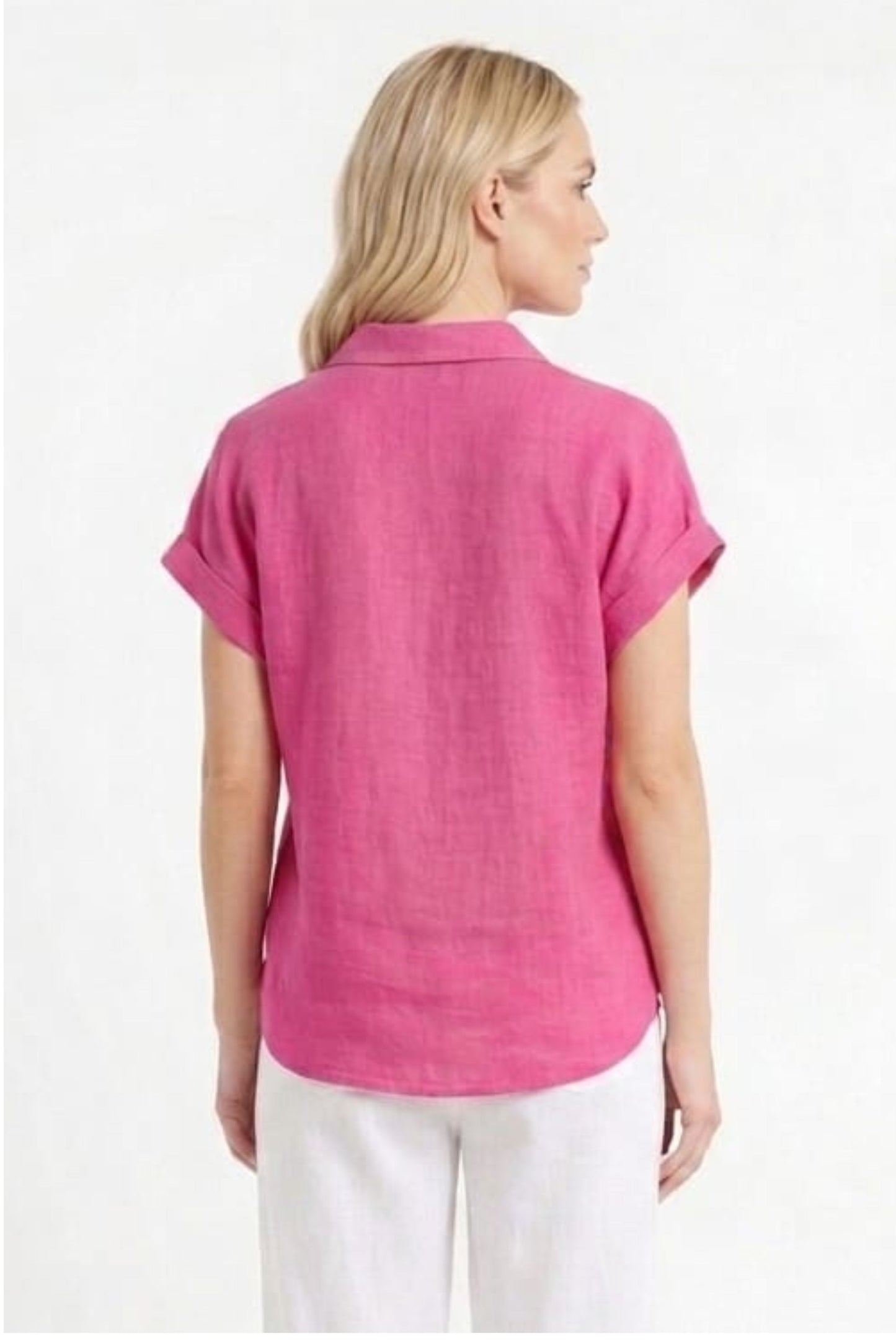 Zac & Rachel Victoria Short Sleeve Button-Down Day Top