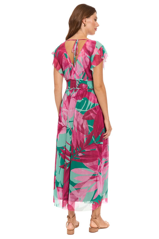 London Times Tropical Maxi Dress