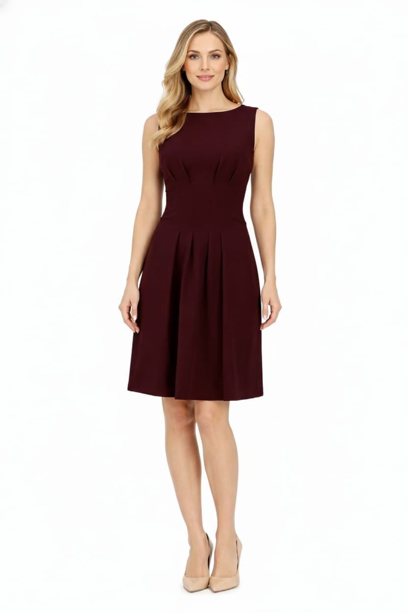 Taylor Sleeveless A-Line Day Dress