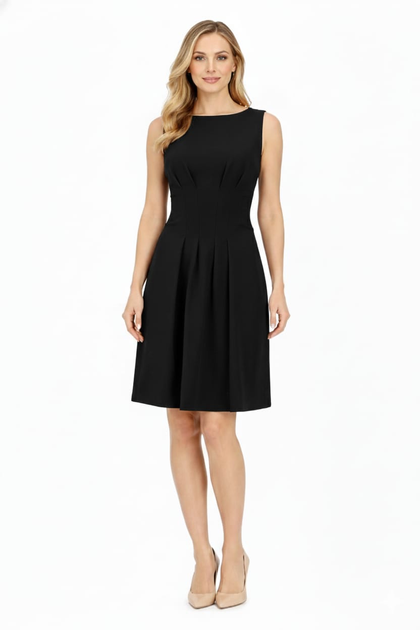 Taylor Sleeveless A-Line Day Dress