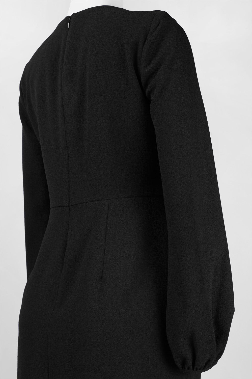 Taylor Black Long Sleeve V-Neck Dress – New Yorker's Apparel