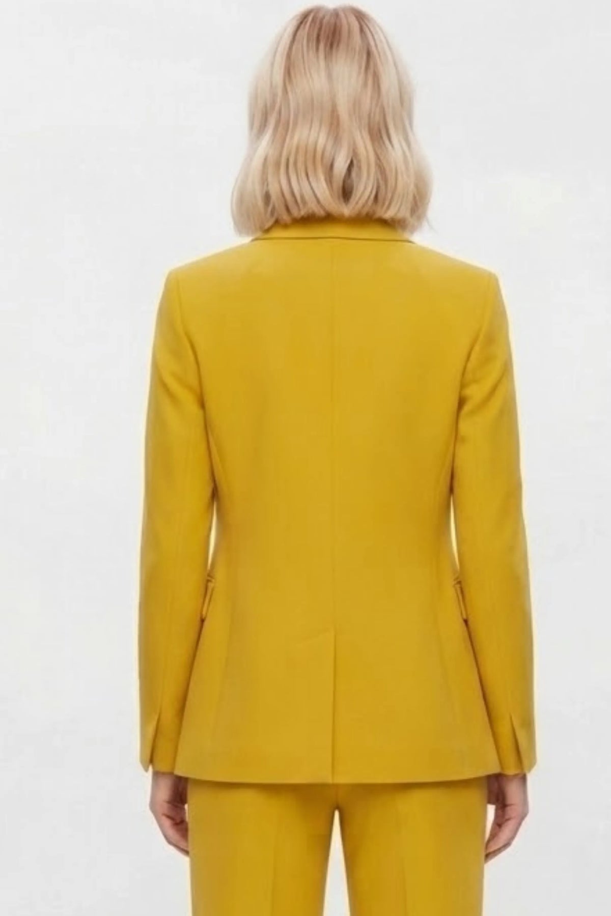 Zac & Rachel Notched Lapel Single Button Blazer