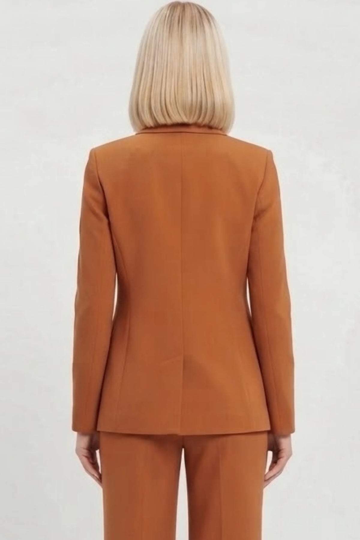Zac & Rachel Notched Lapel Single Button Blazer