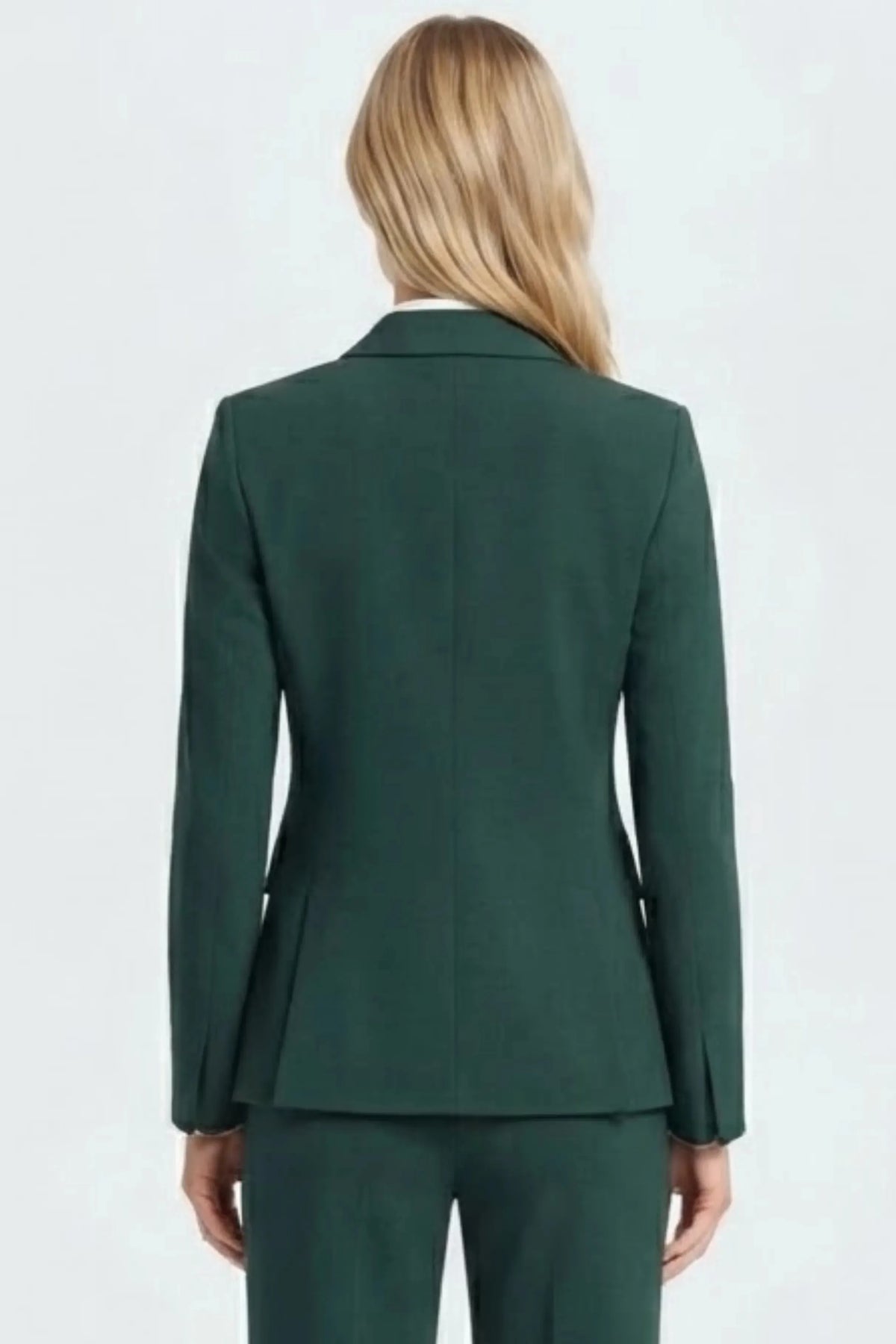 Zac & Rachel Notched Lapel Single Button Blazer