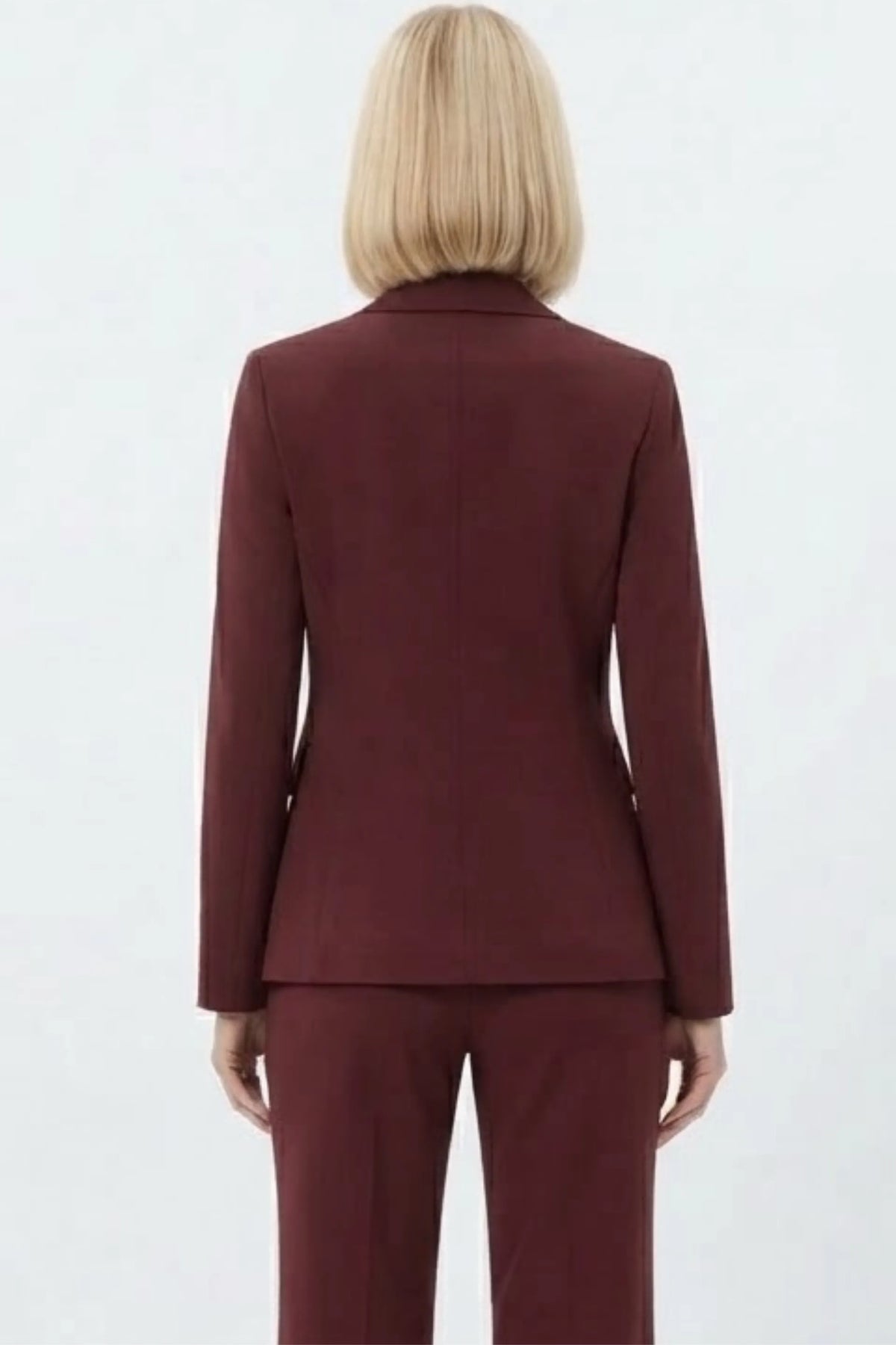 Zac & Rachel Notched Lapel Single Button Blazer