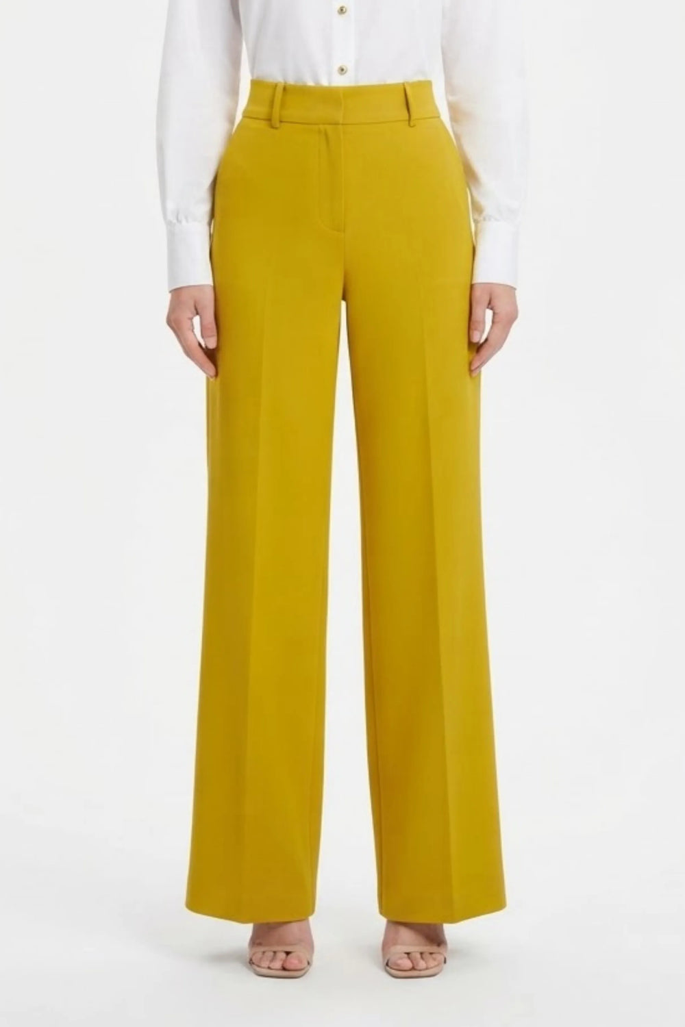 Zac & Rachel Wide Leg Belted Pants