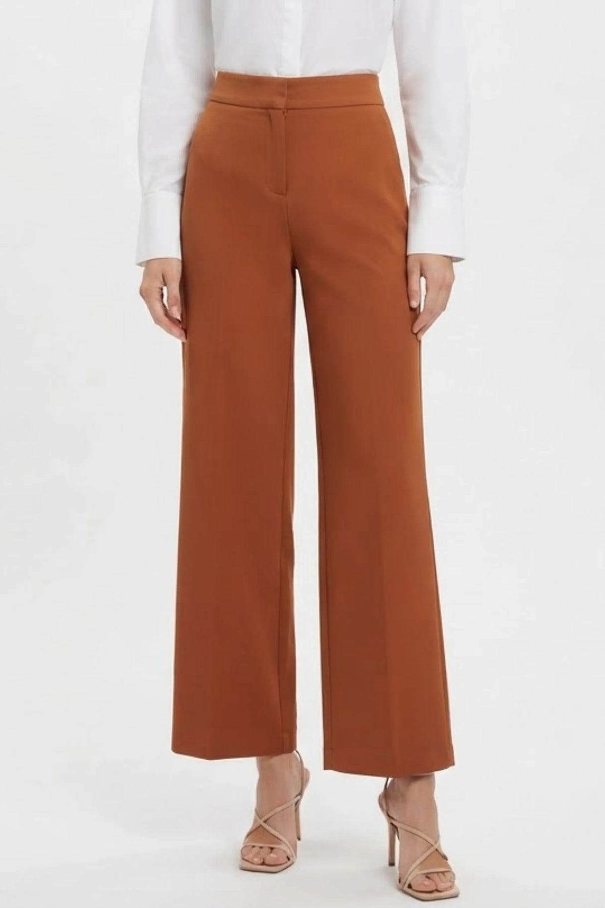 Zac & Rachel Wide Leg Belted Pants