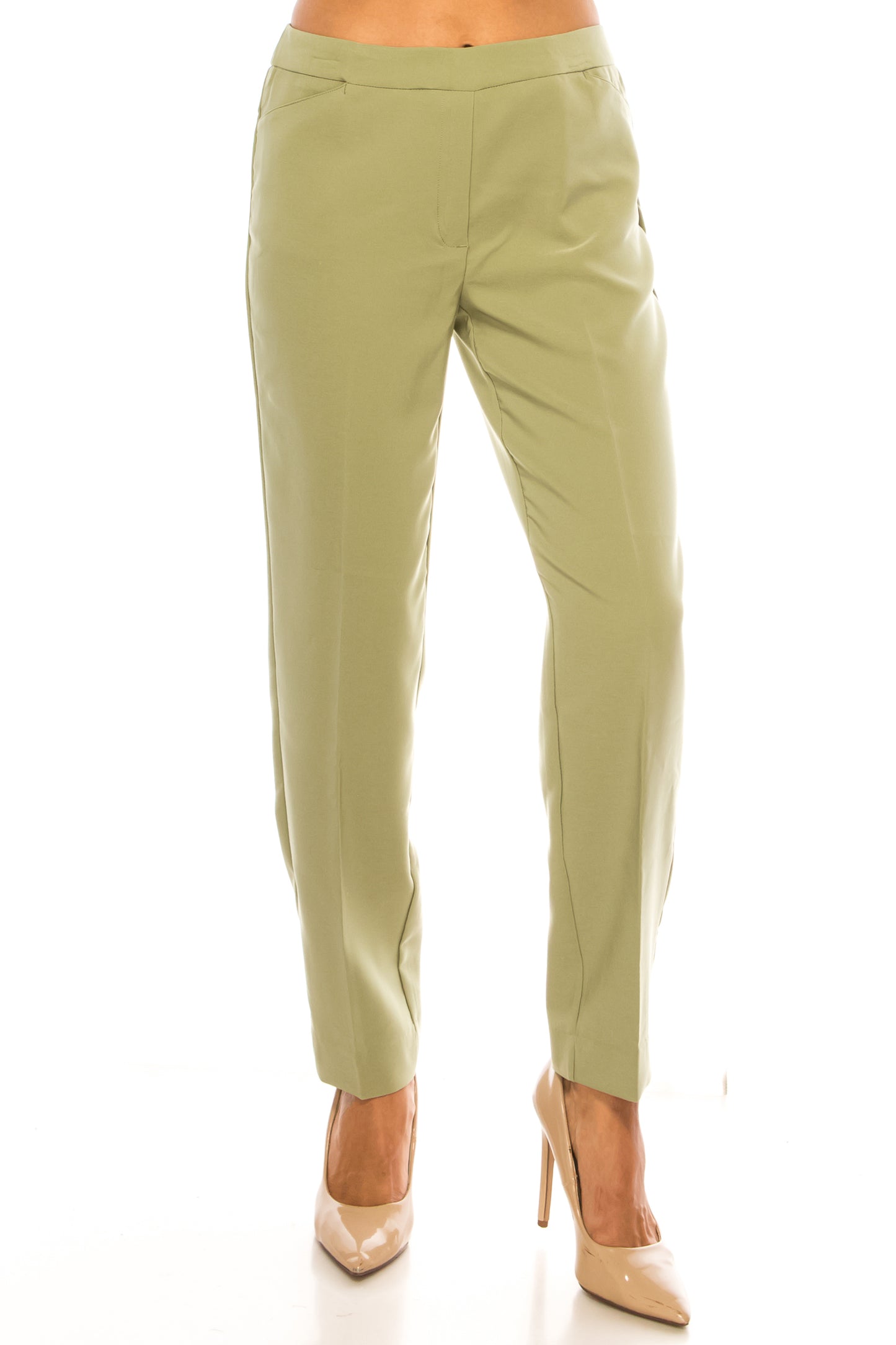 Zac & Rachel Four-Pocket Straight Leg Dress Pants
