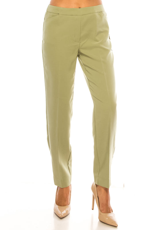 Zac & Rachel Four-Pocket Straight Leg Dress Pants