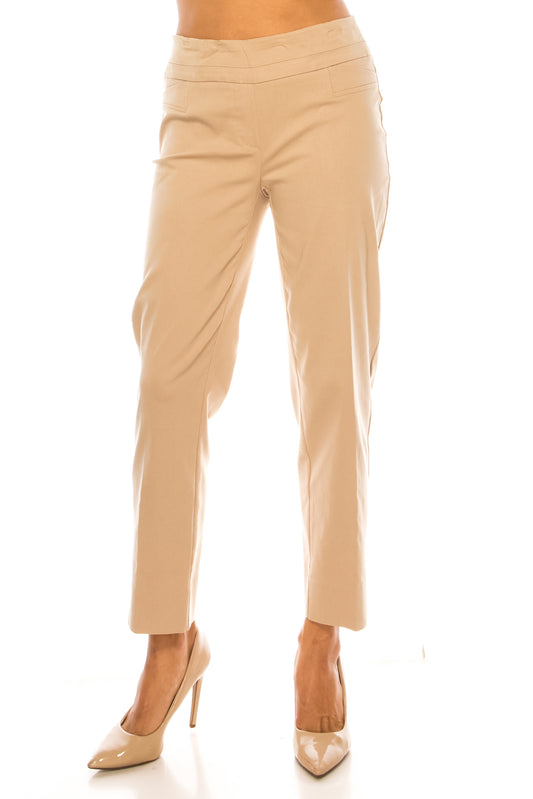 Zac & Rachel Faux-Pocket Ankle Length Jeggings