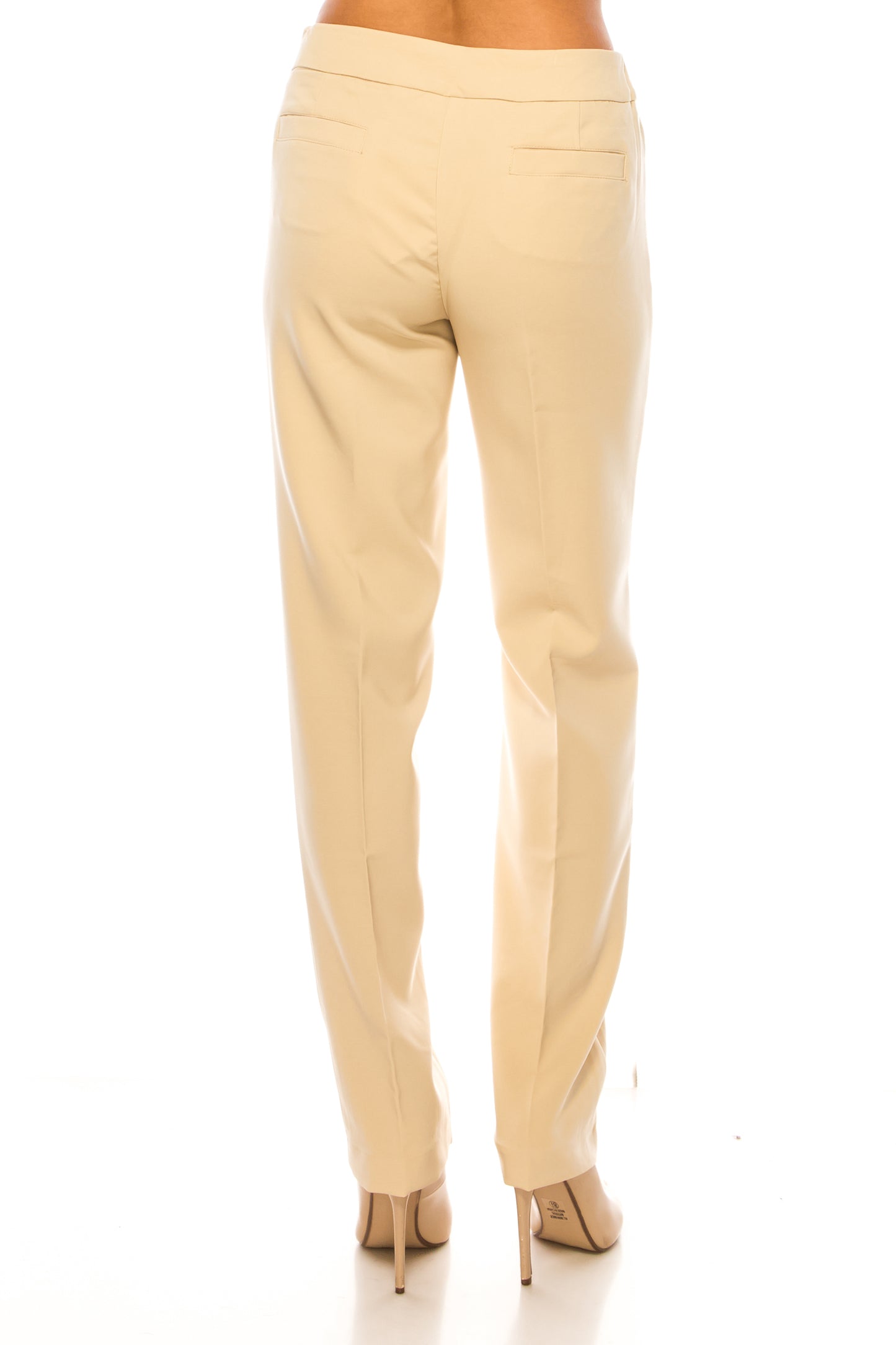 Zac & Rachel Straight Leg Pull-On Pants