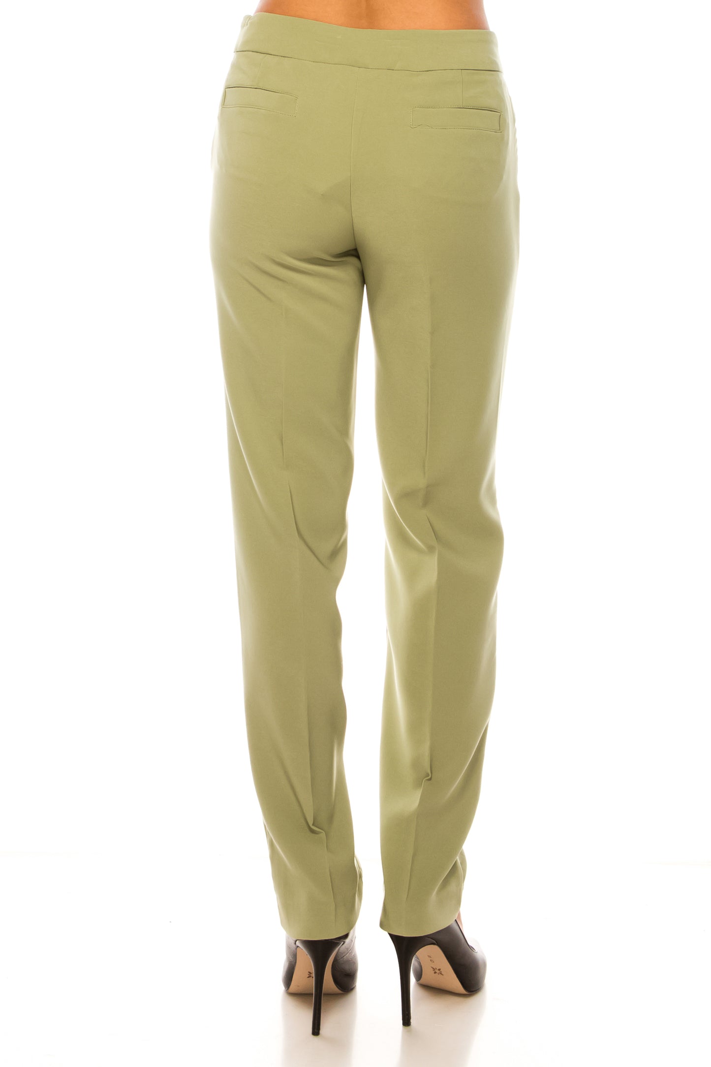 Zac & Rachel Straight Leg Pull-On Pants