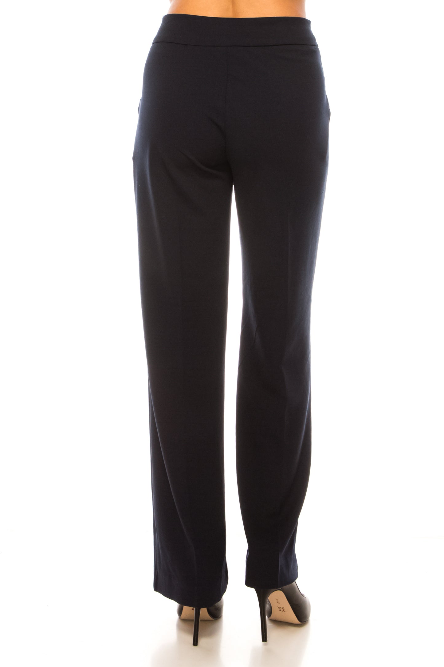 Zac & Rachel Straight Leg Pull-On Pants