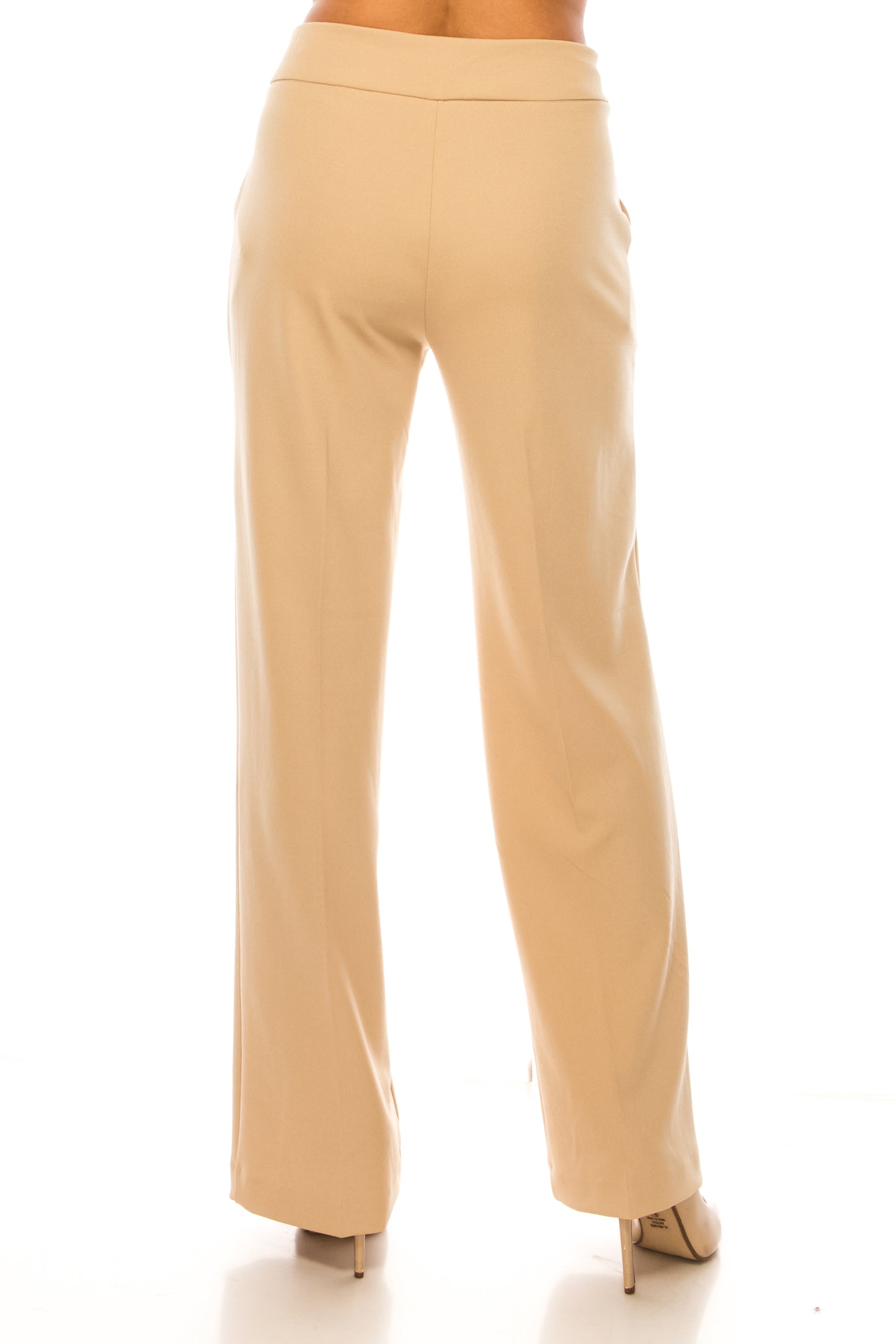 Zac & Rachel Straight Leg Pull-On Pants