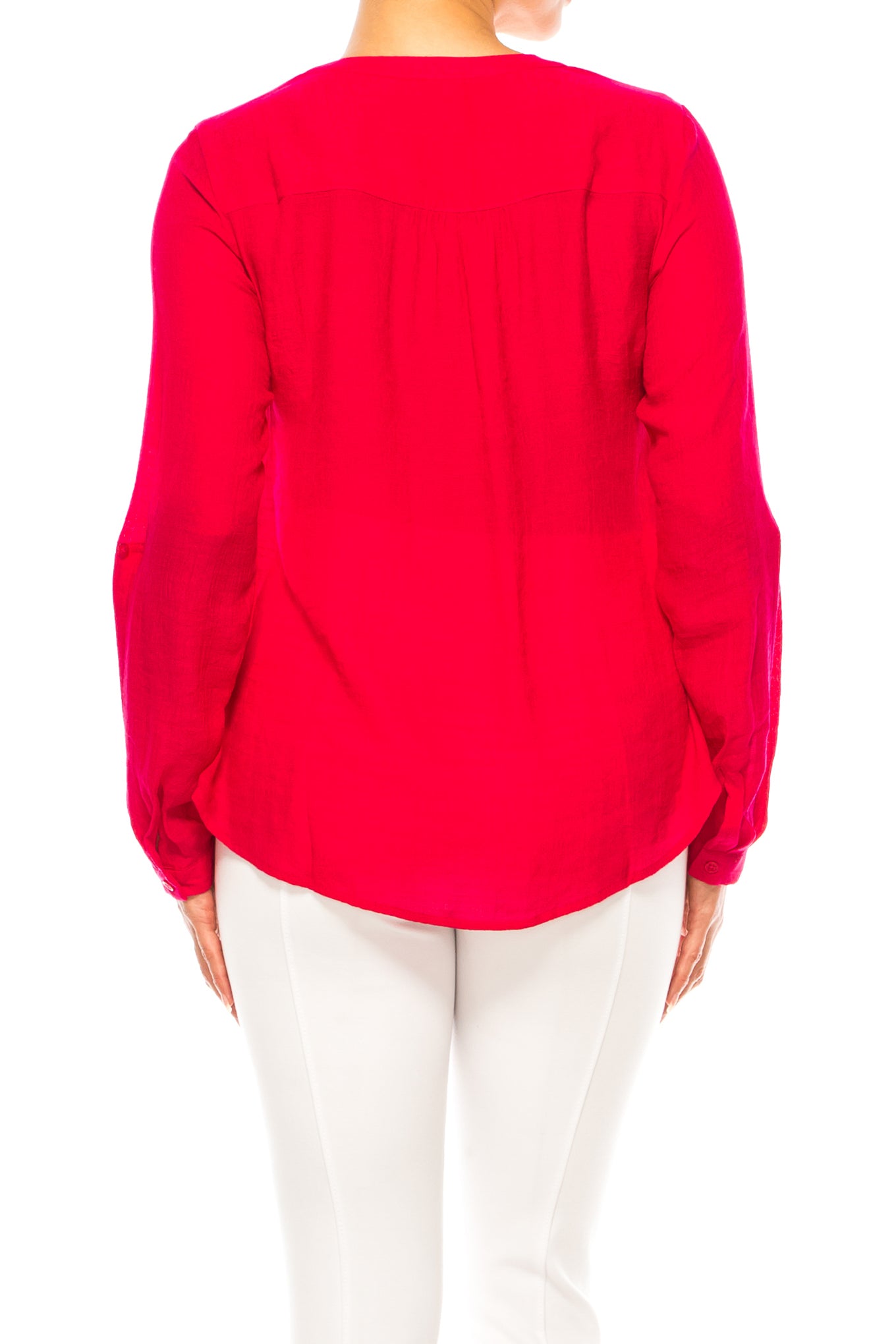 Zac & Rachel Front Pocket Button Down Top