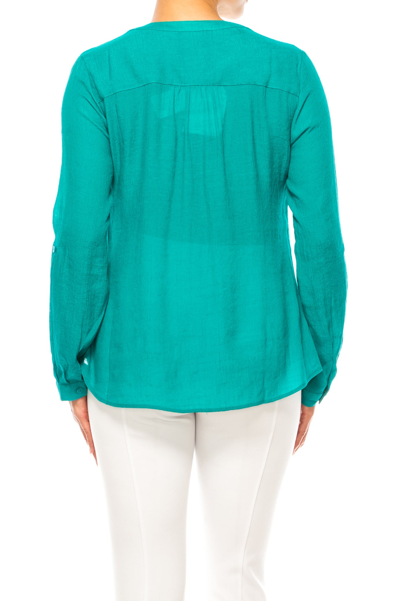 Zac & Rachel Front Pocket Button Down Top