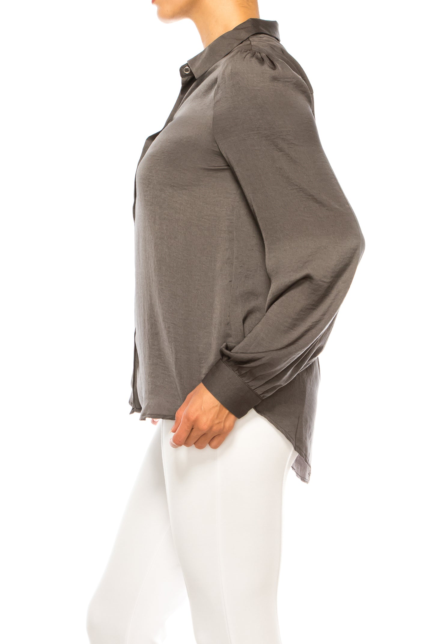 Zac & Rachel Collared Button Down Top
